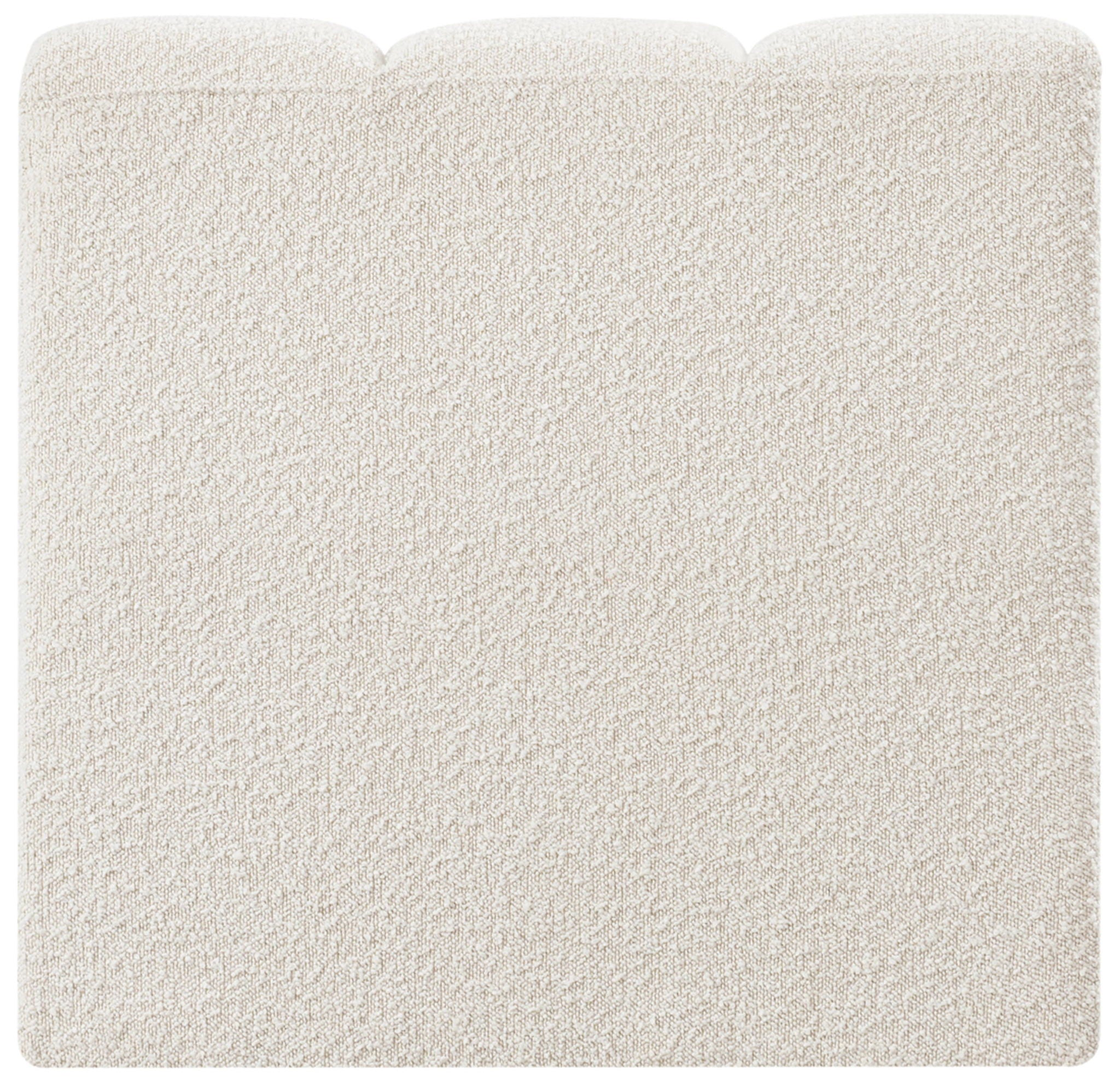 Arc - Boucle Fabric Straight Chair