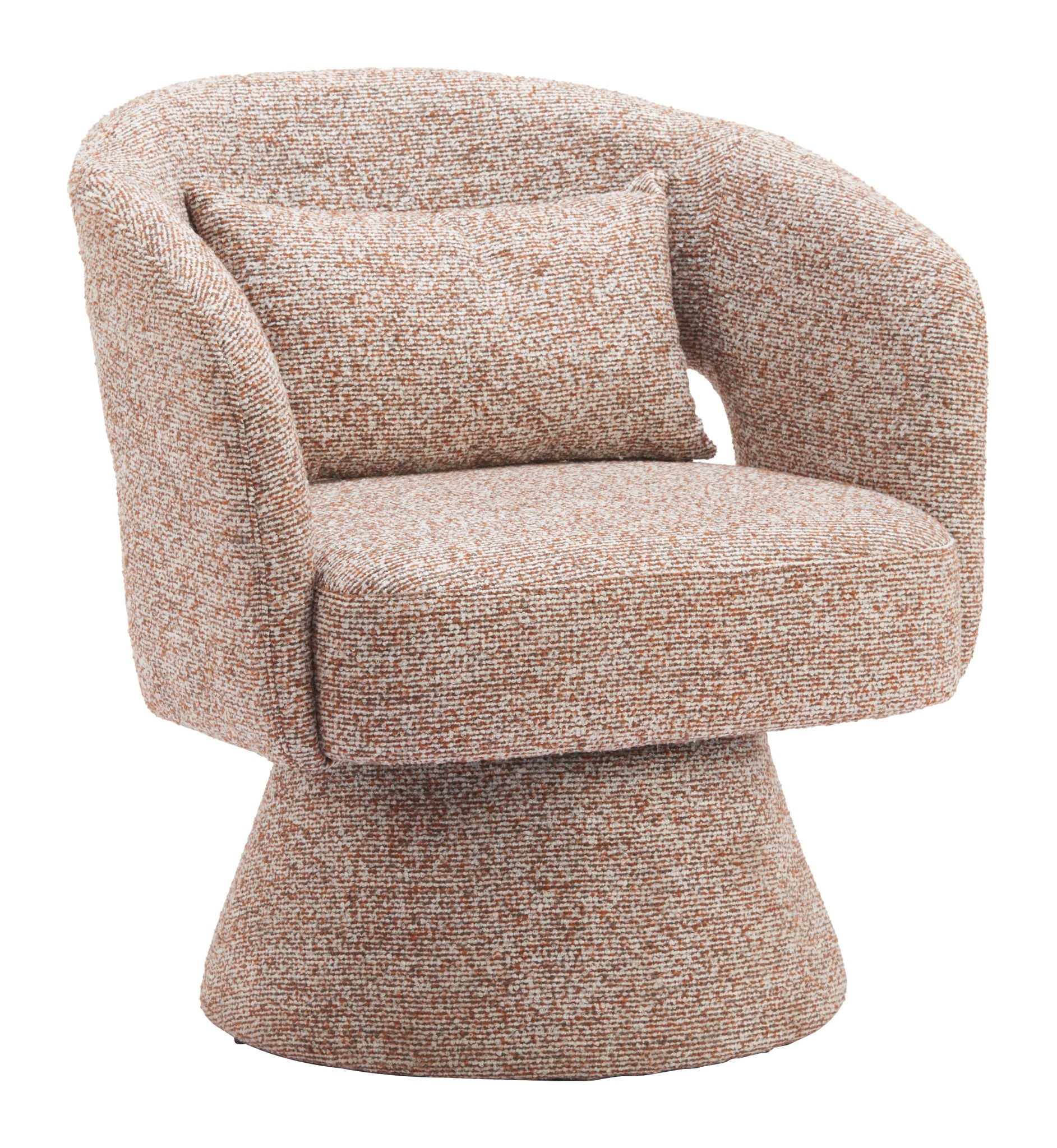 Liva - Swivel Chair - Frosty Brown