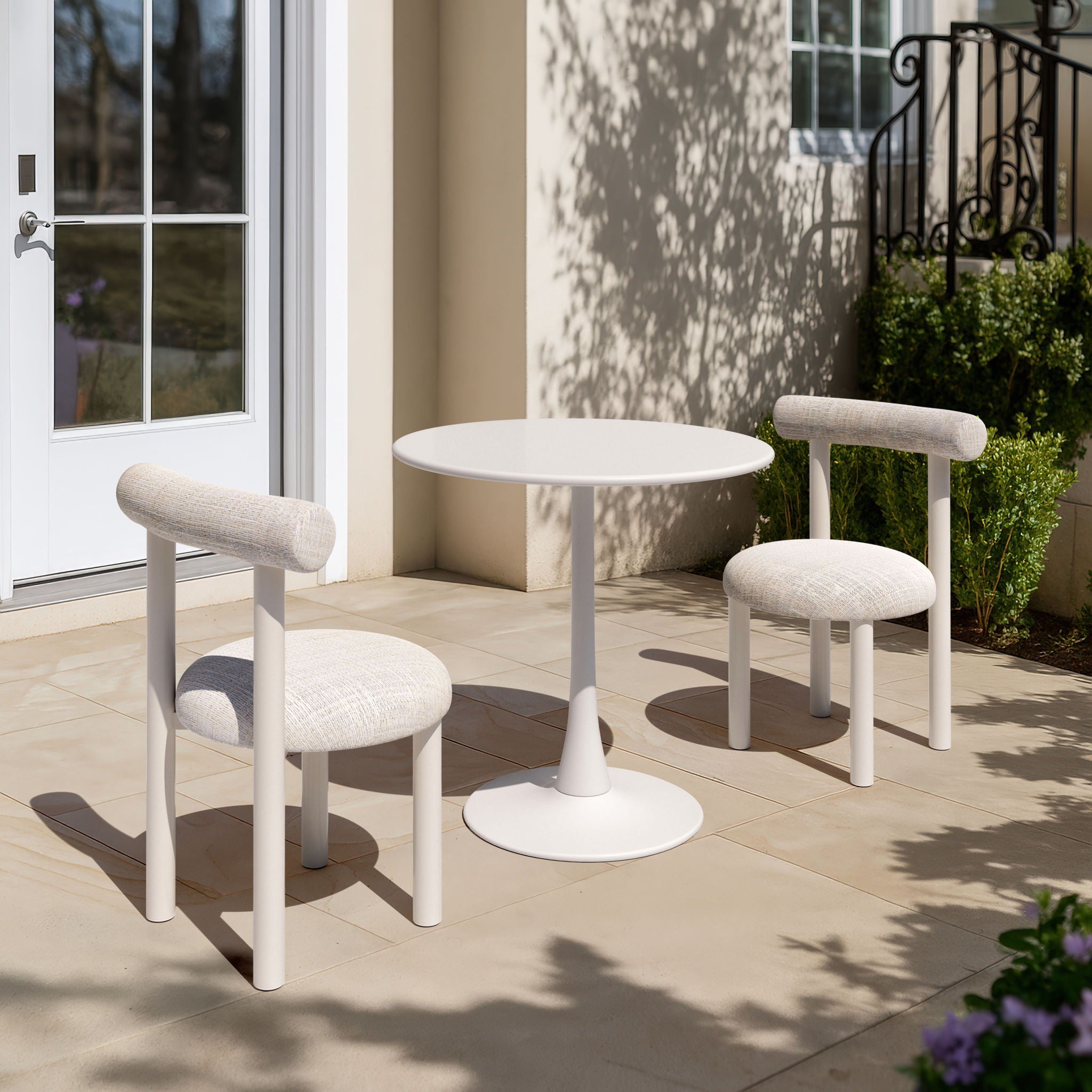 Ceres - Outdoor Dining Chair - Beige