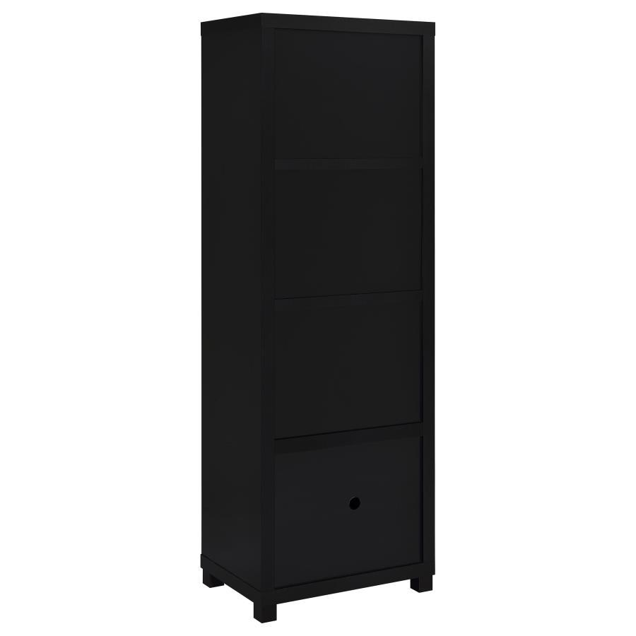 Jupiter - 3 Piece Entertainment Center TV Stand - Black