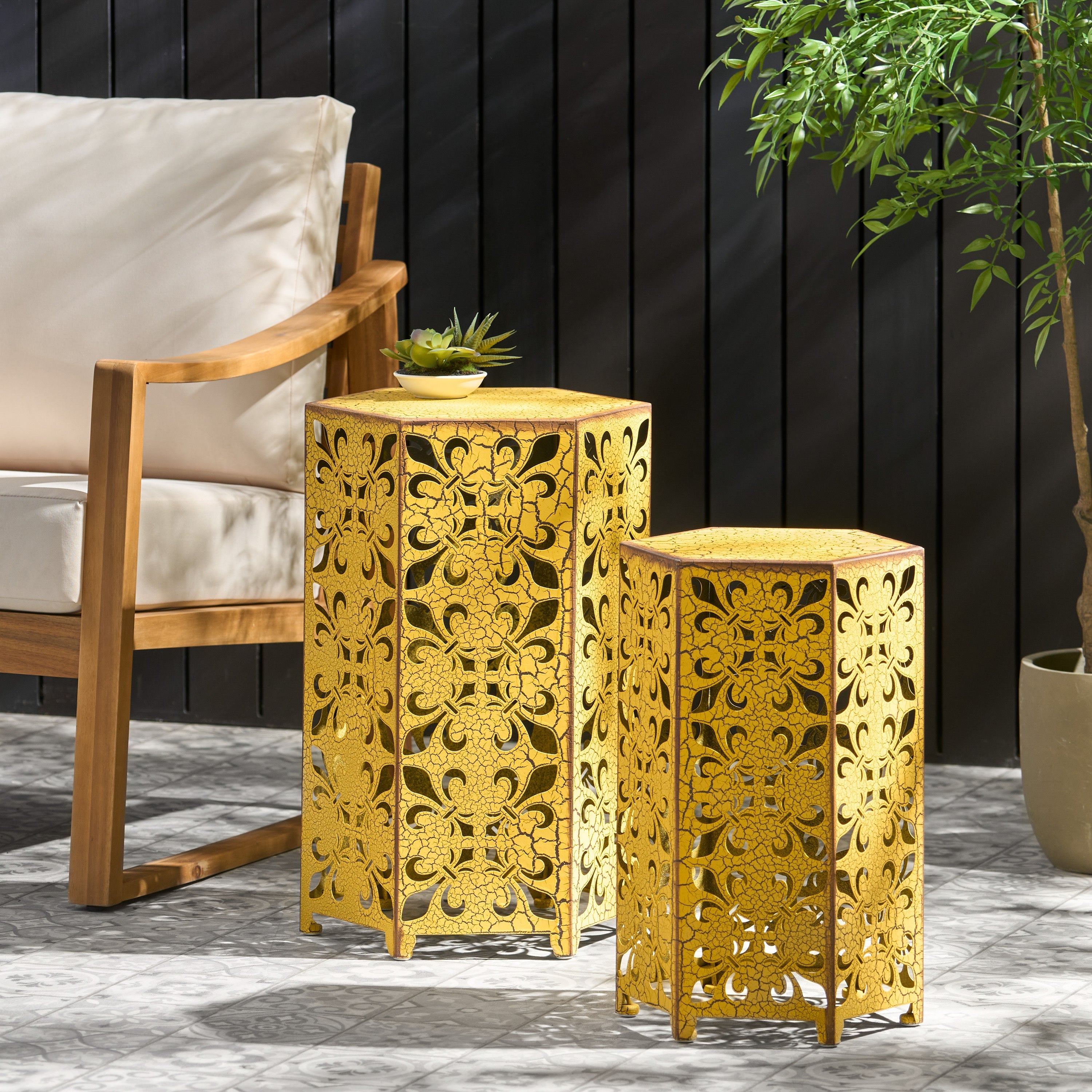 Selva accent table by christopher knight home