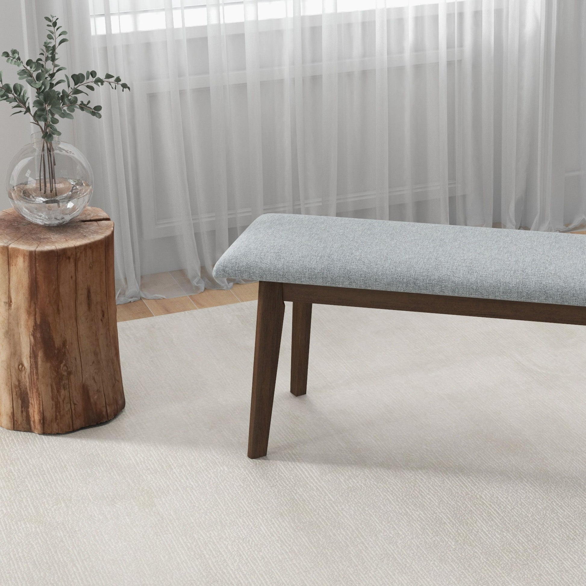 Carlos - Upholstered Bench - Best Buy Furniture