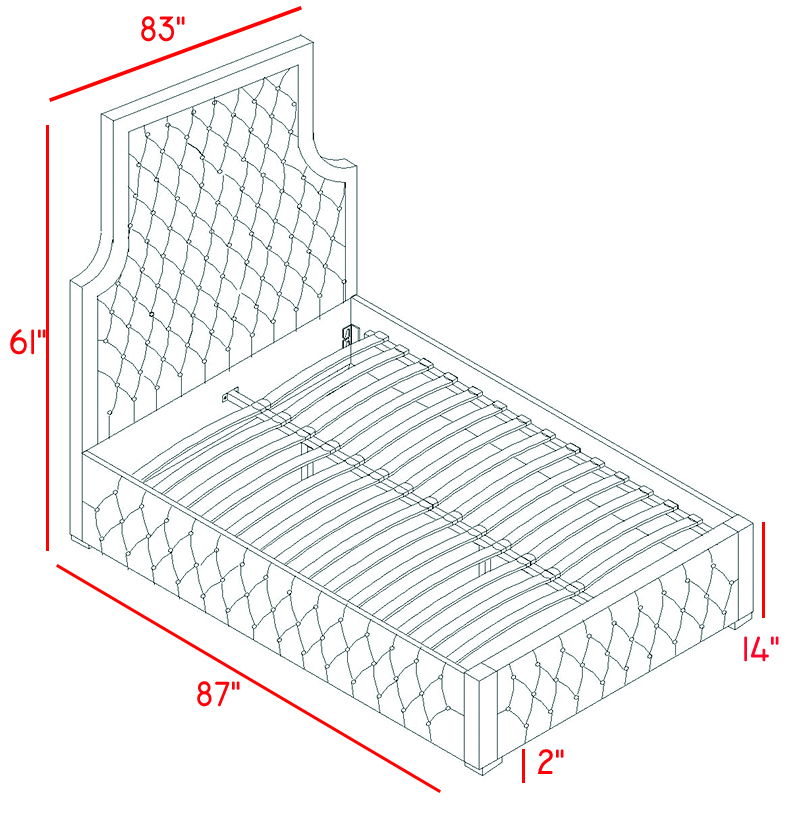 Sedona - Bed