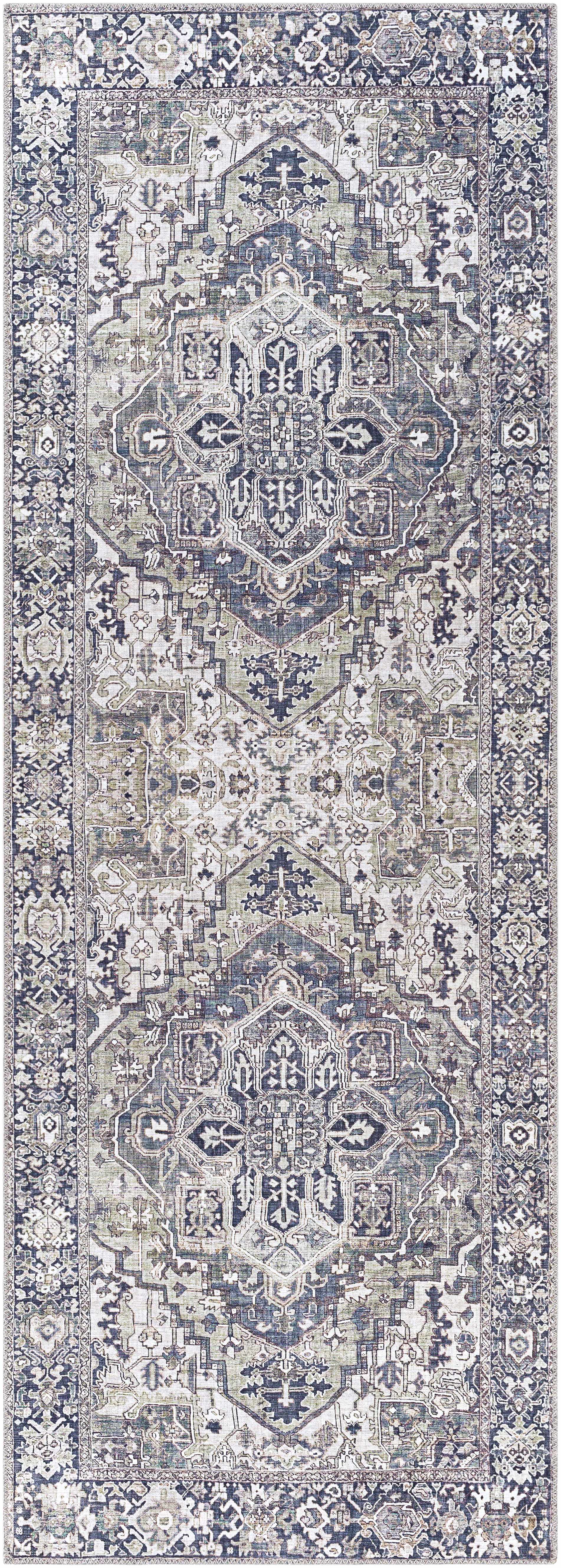 Neyland Iris Gray Area Rug 2359