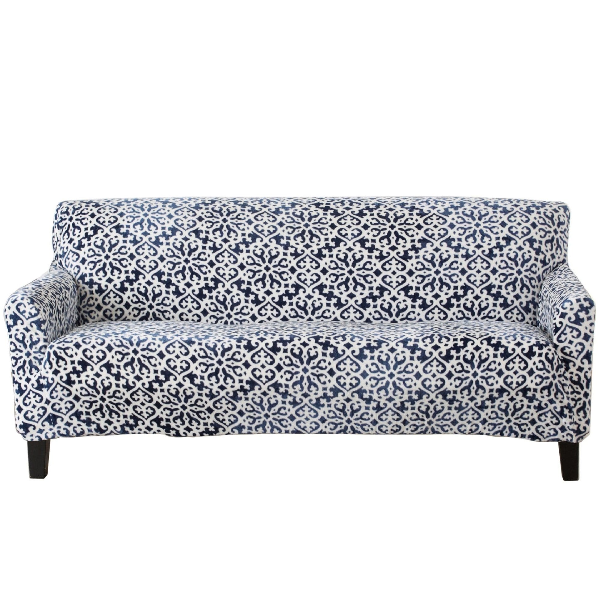 Velvet Stretch Slipcover - Gale Collection - Best Buy Furniture