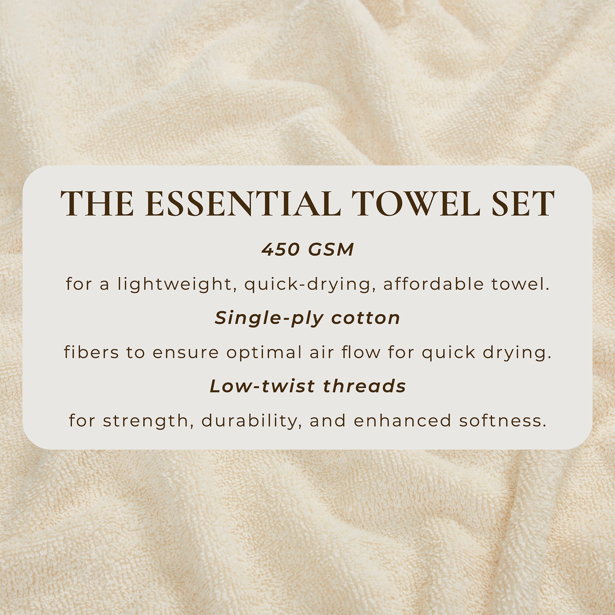 Cotton Terry Bath Towel Set - Cooper Collection - Best Buy Furniture