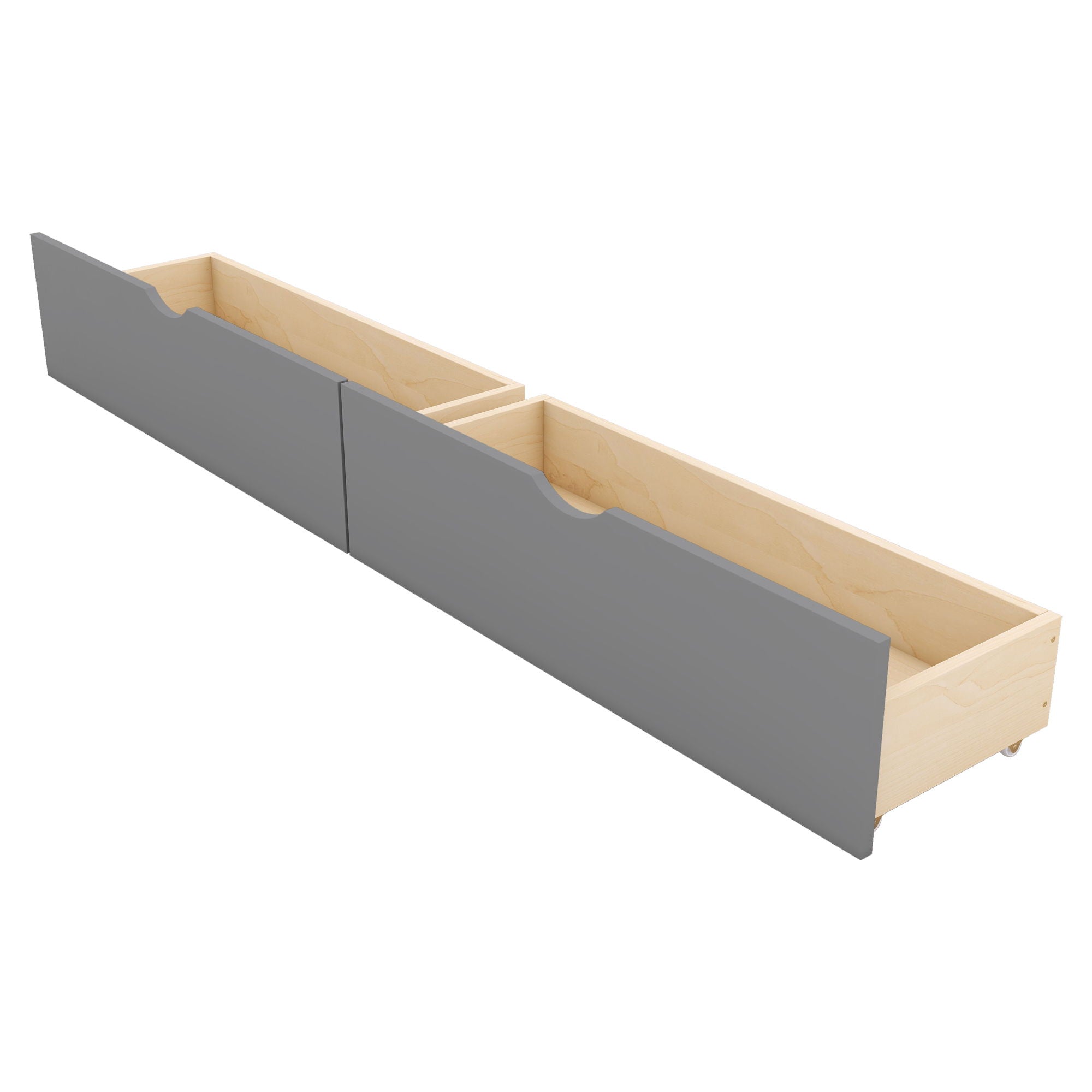Platform Bed With With 2 Big Drawers With Trundle