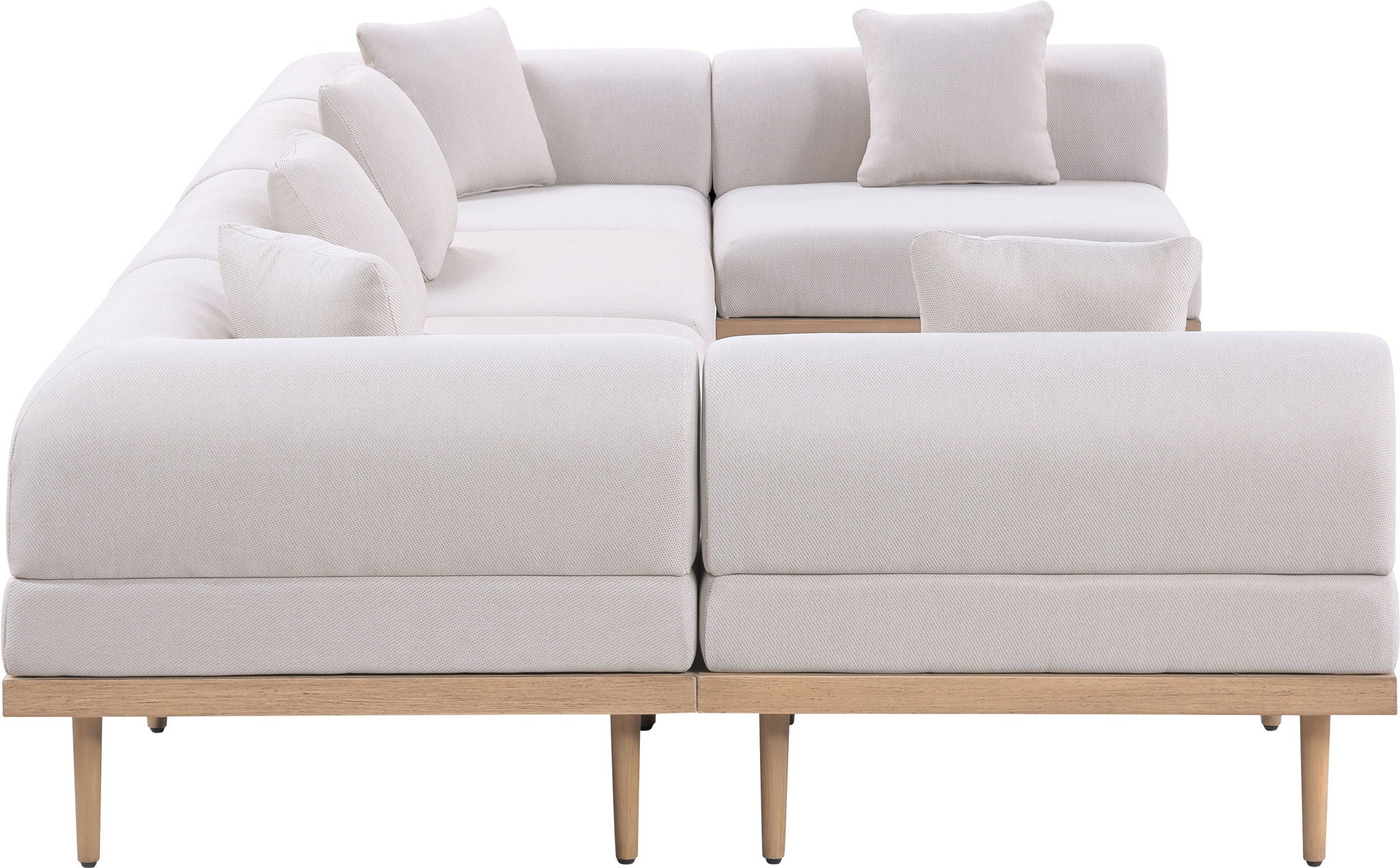 Laguna - 6 Piece 142" Outdoor Patio Modular Sectional