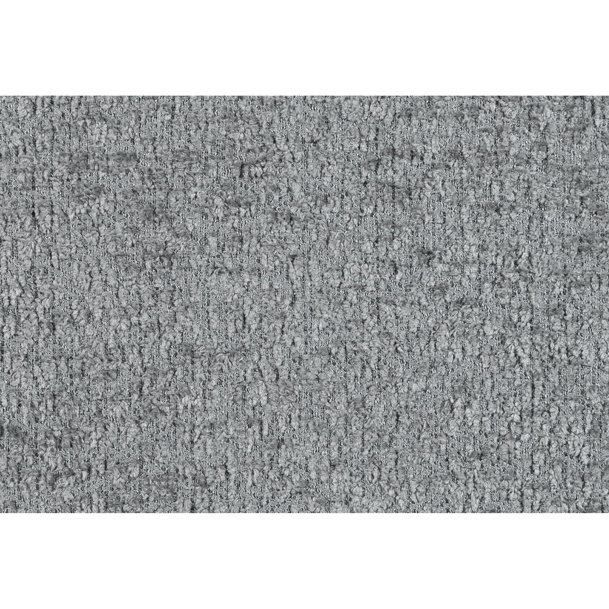 Isaiah - Upholstered Dresser With LED Lighting - Gray