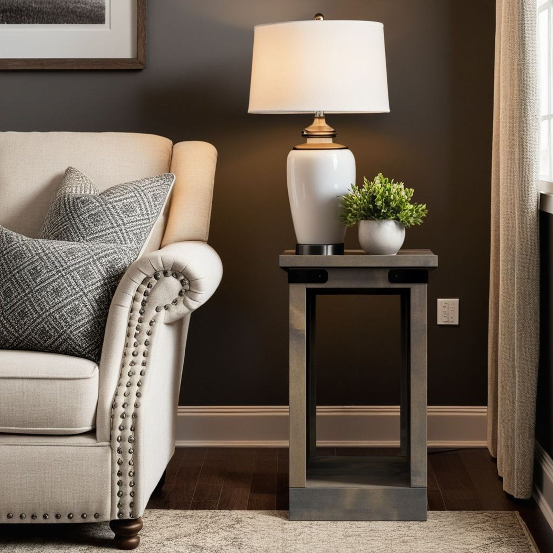 Farmhouse - 14" Chairside Table