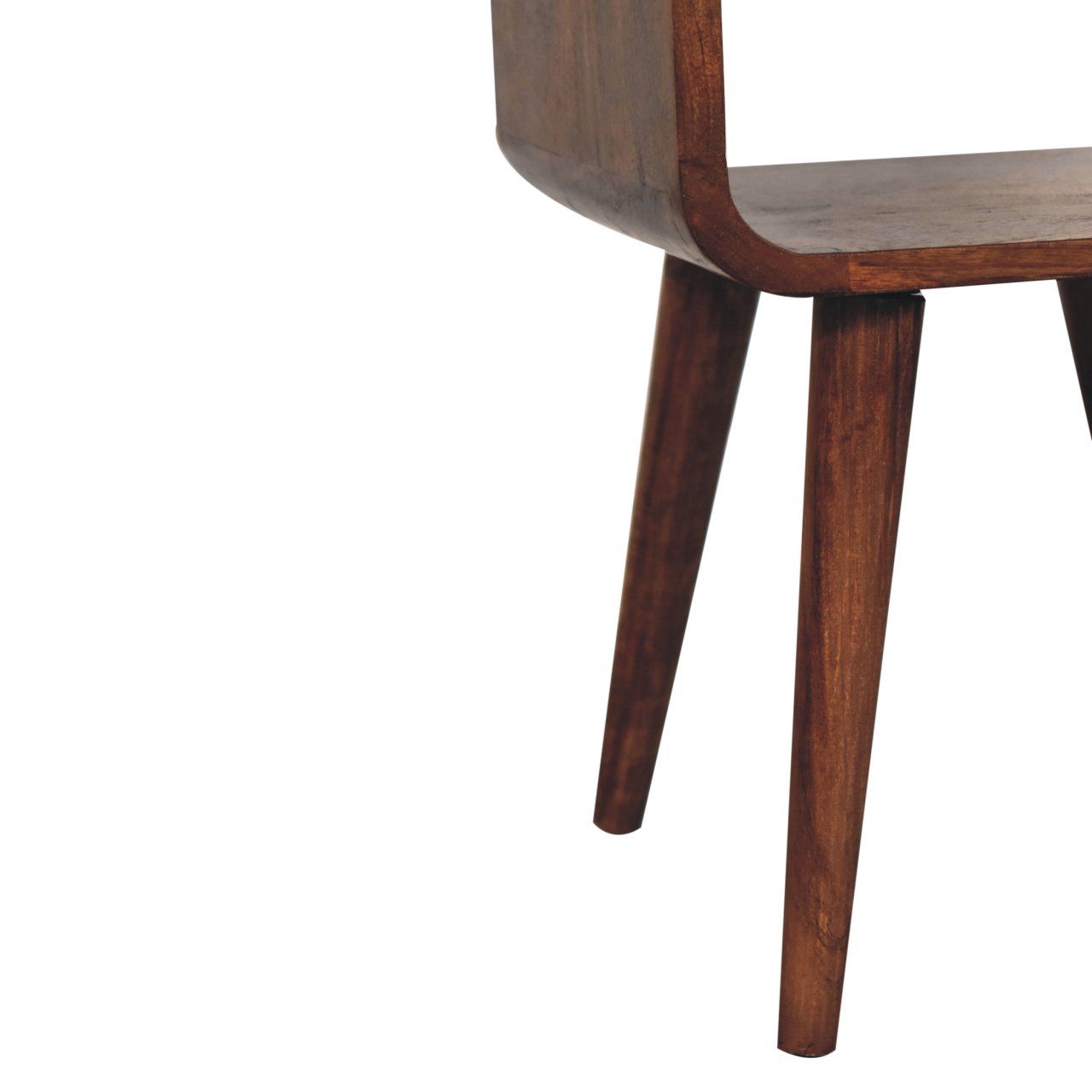 Mini California Curved Nightstand Wth Lower Slot - Best Buy Furniture