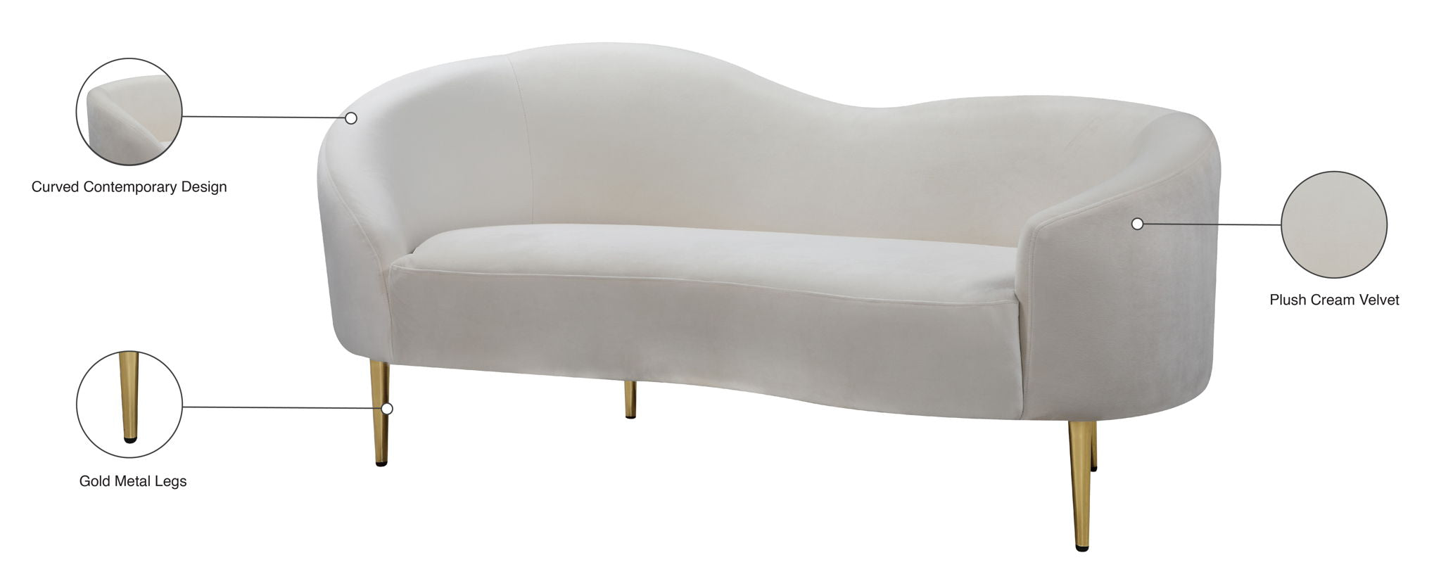 Ritz - Loveseat
