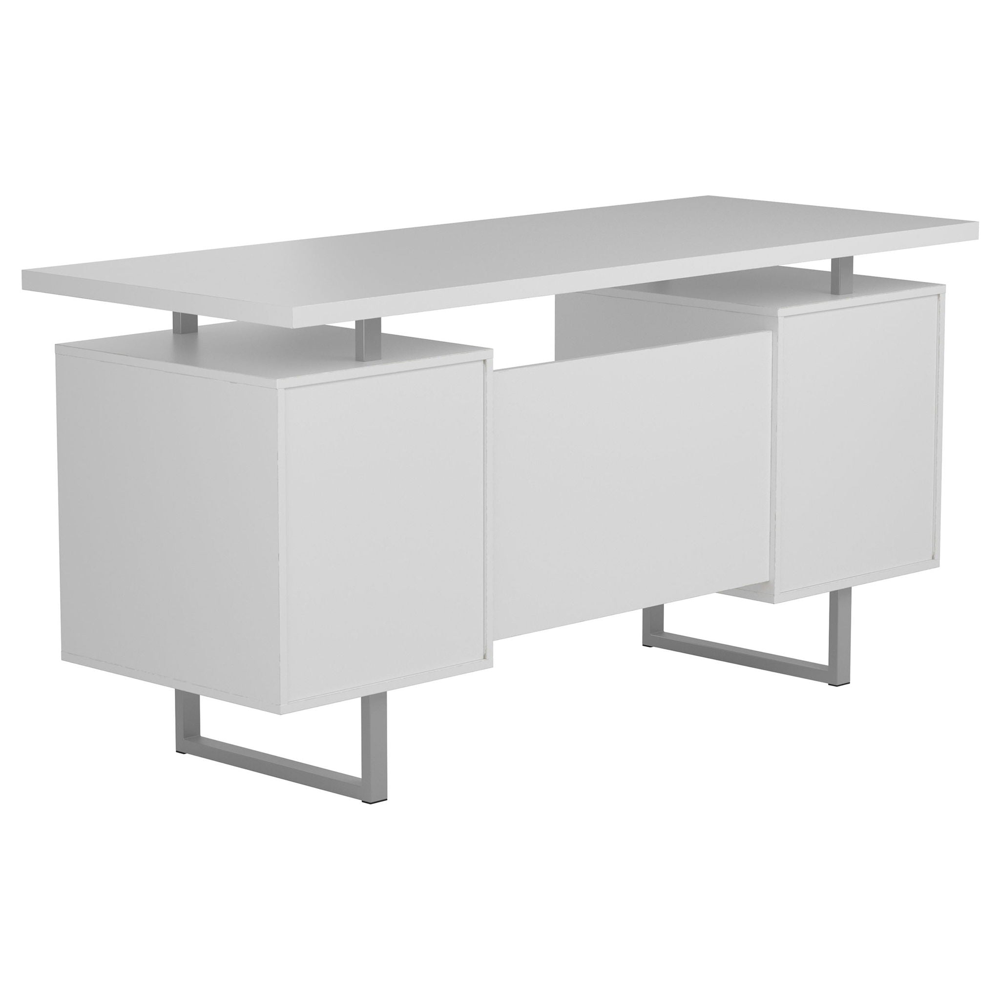 Contemporary 2 Drawer Computer Desk