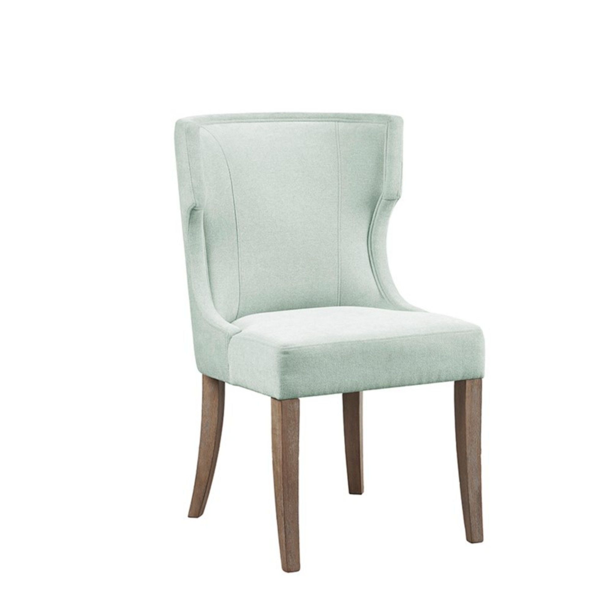 Carson - Wingback Dining Chair - Light Sage Green