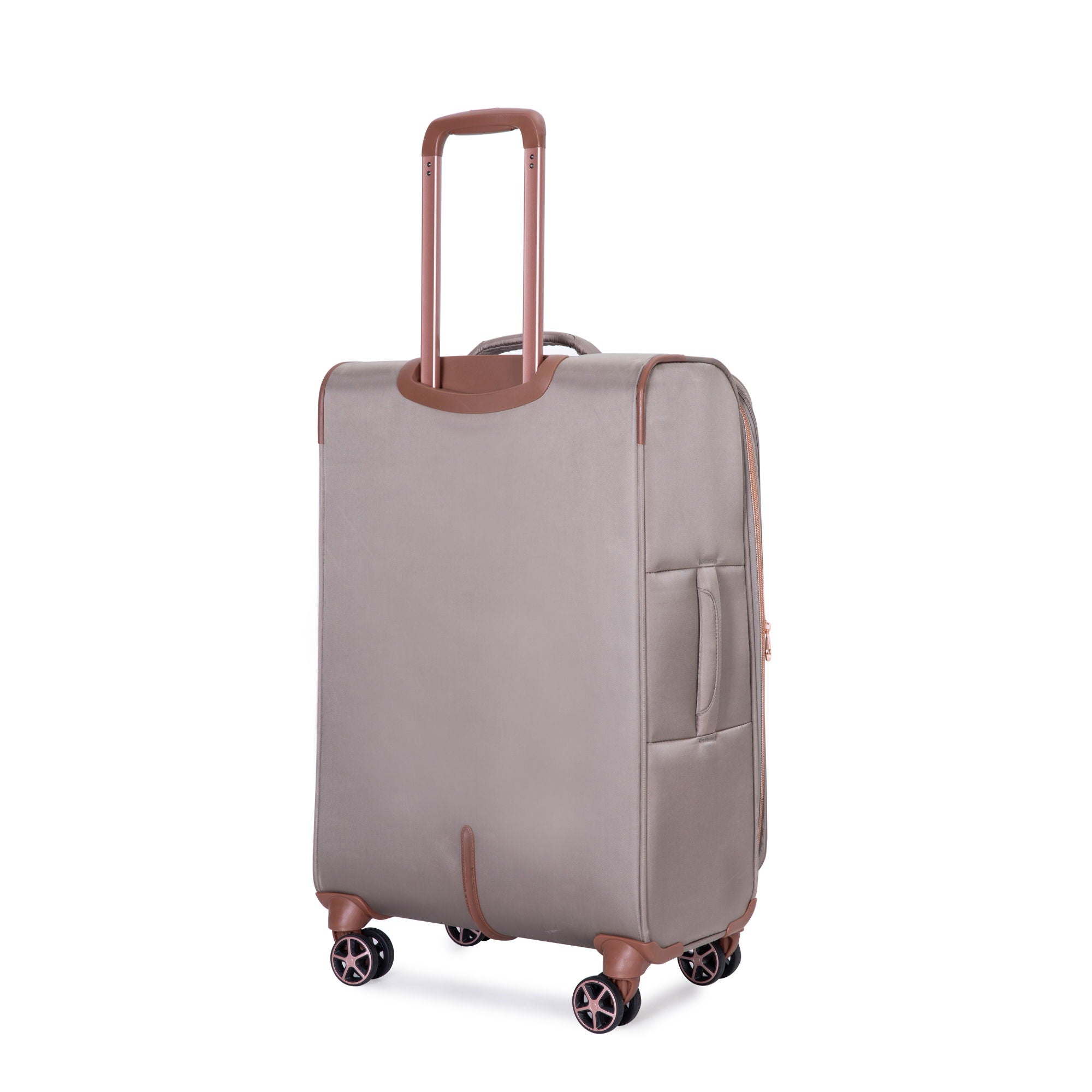 4 Piece Set, Softshell Suitcase Spinner Wheels Terylene Luggage Sets