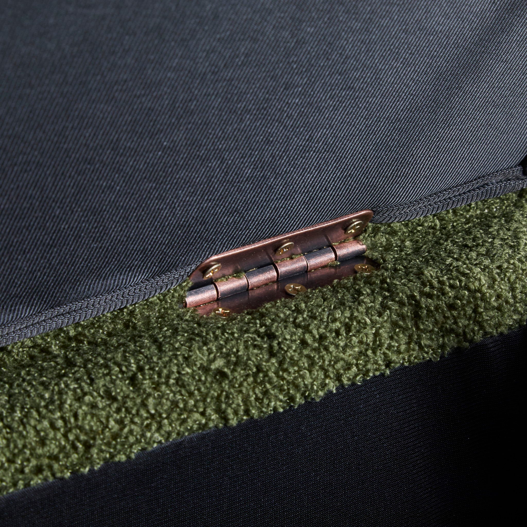 Storage Ottoman With Flip Top Lid