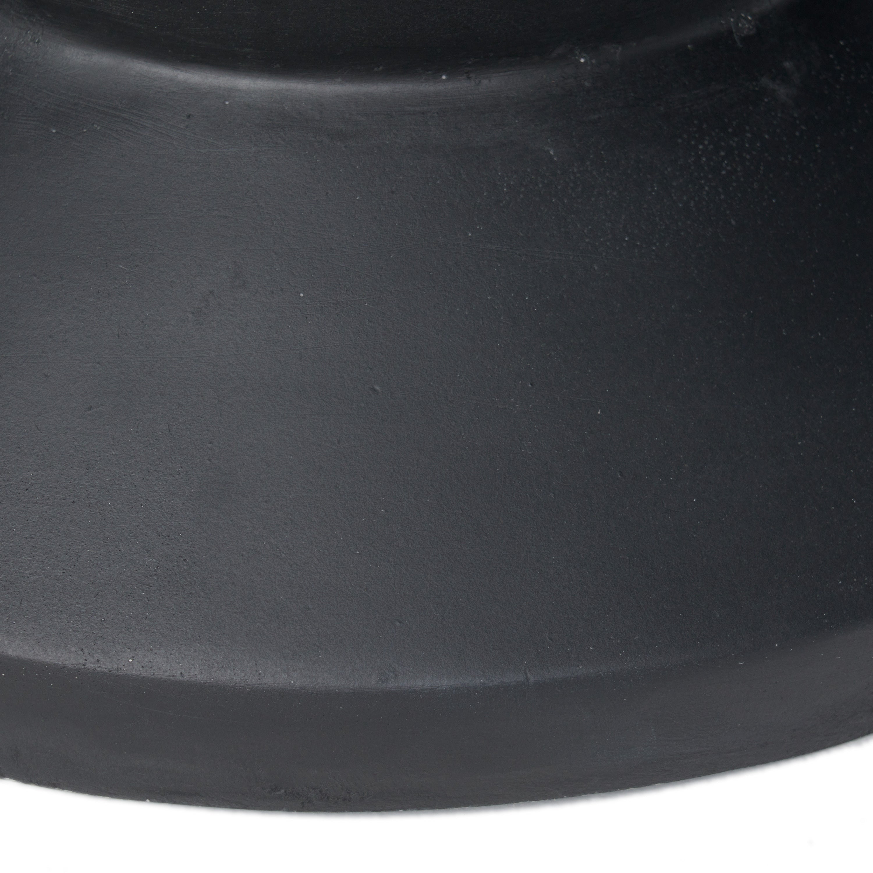 Side Table - Modern Black Concrete Accent Piece - Best Buy Furniture