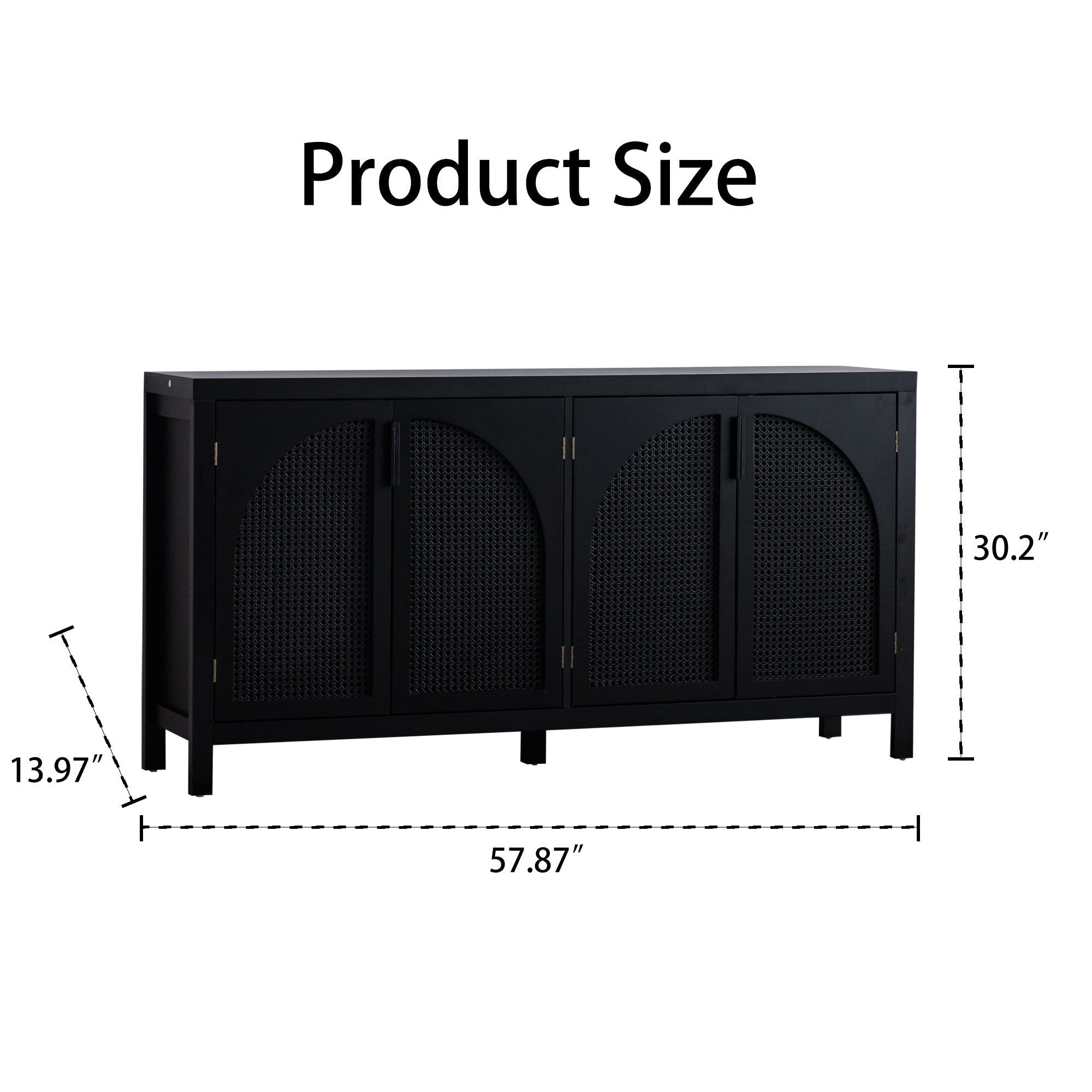 Modern Storage Sideboard Buffet Cabinet