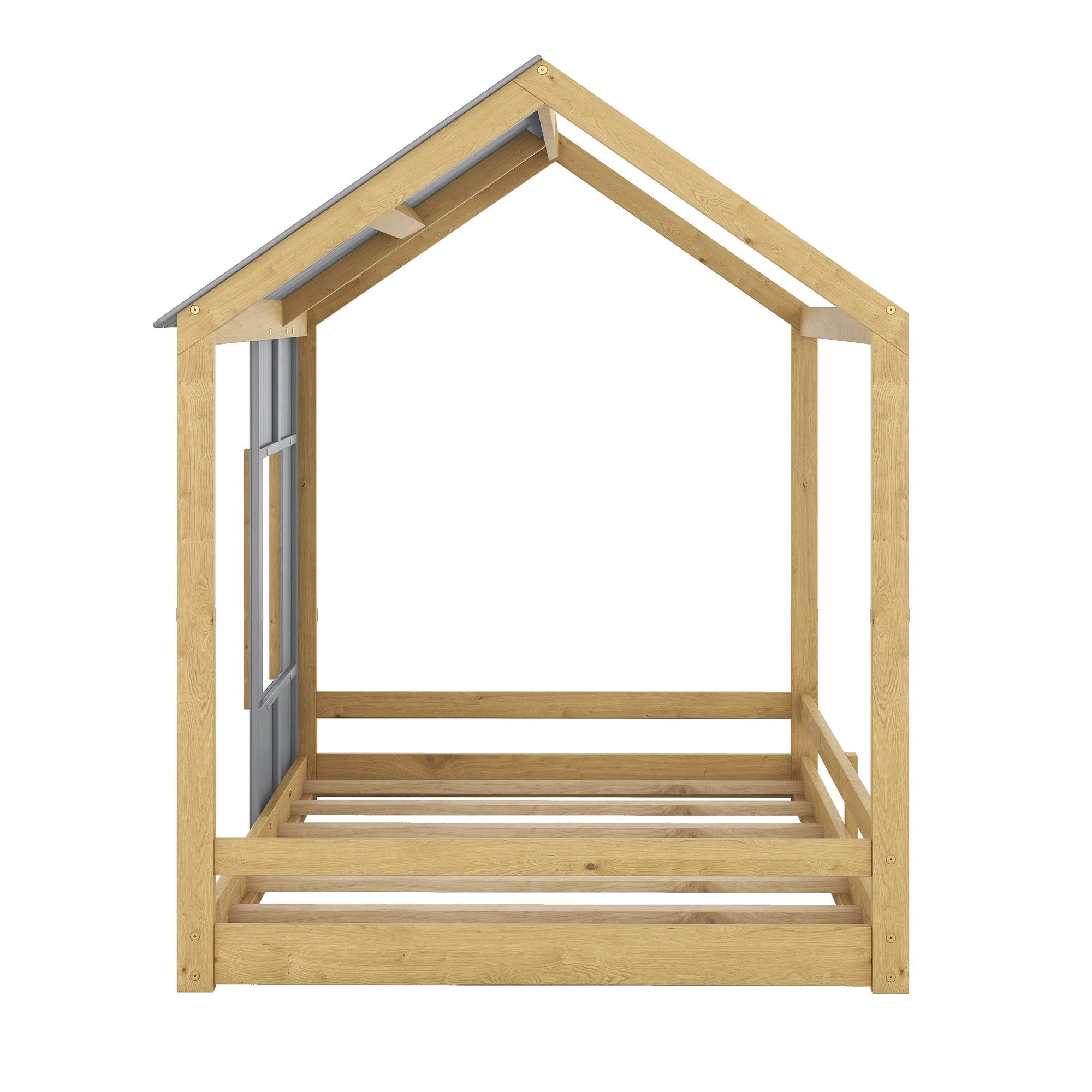 House Bed With Roof And Window
