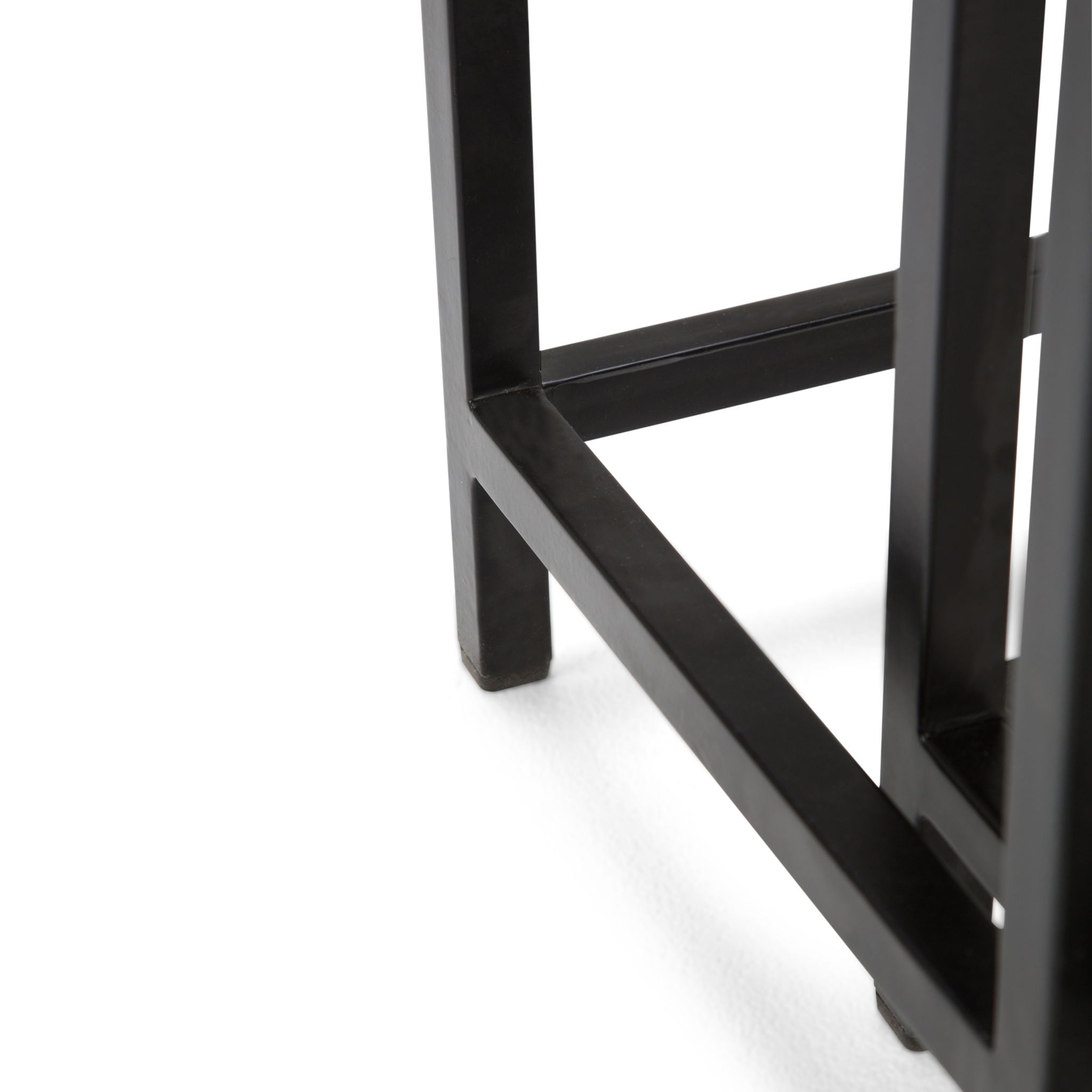Skyler - 2 Piece Nesting Side Table - Dark Cognac Brown - Best Buy Furniture