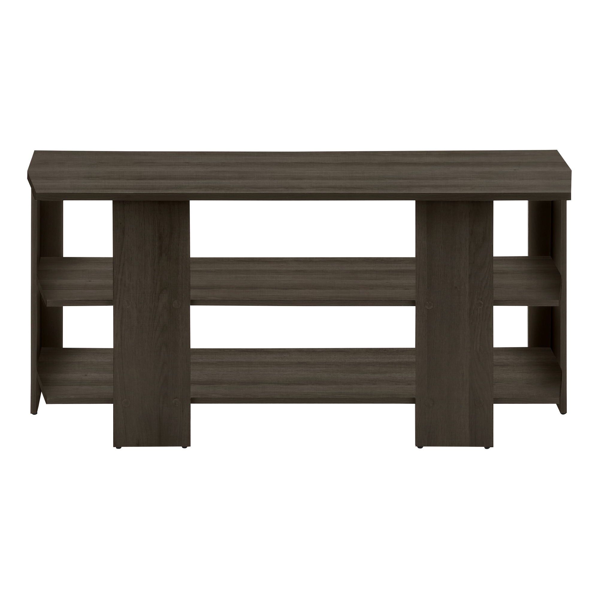 TV Stand Console Media Entertainment Center Storage Shelves For Living Room