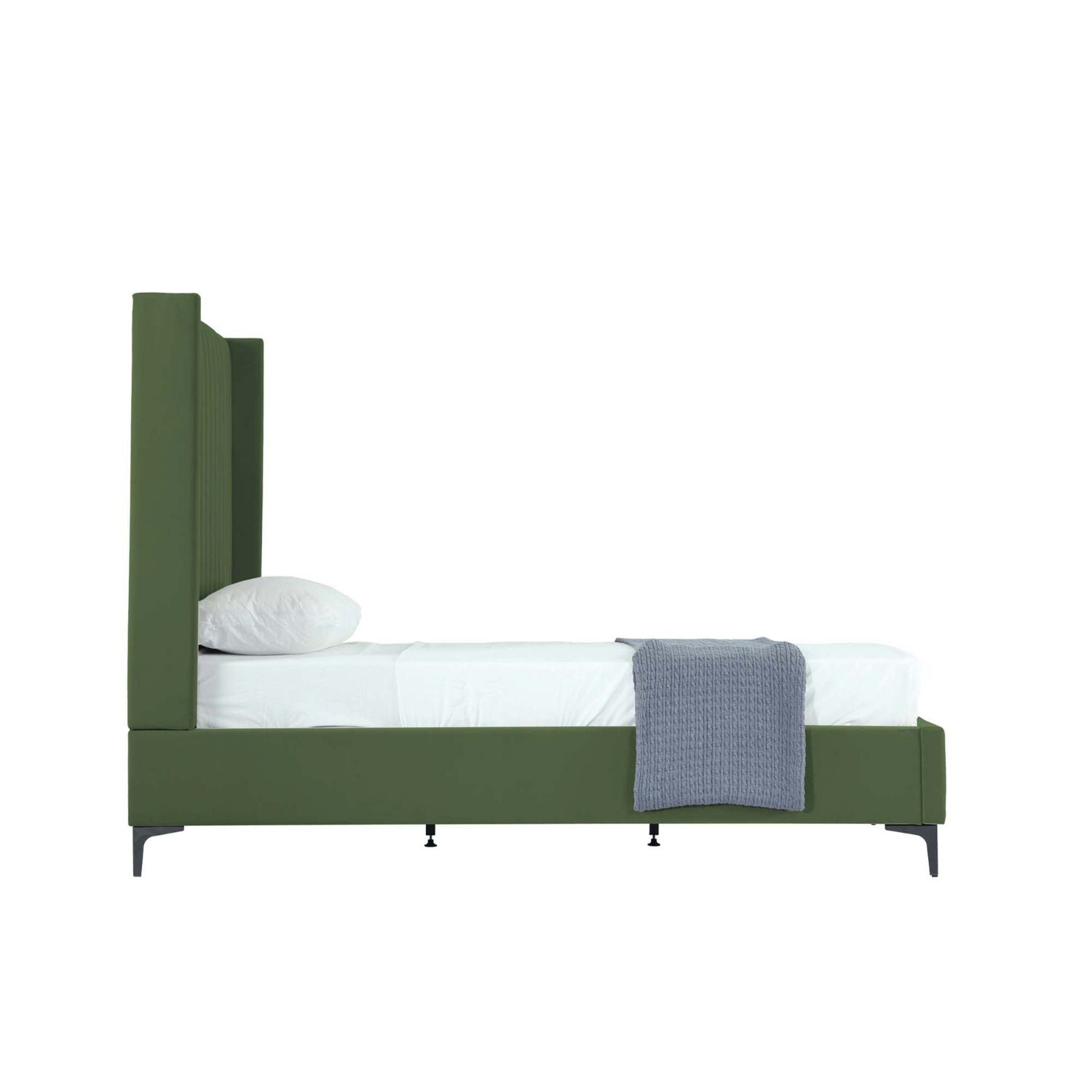 Promenade - Bed With Upholstered Headboard And Slats