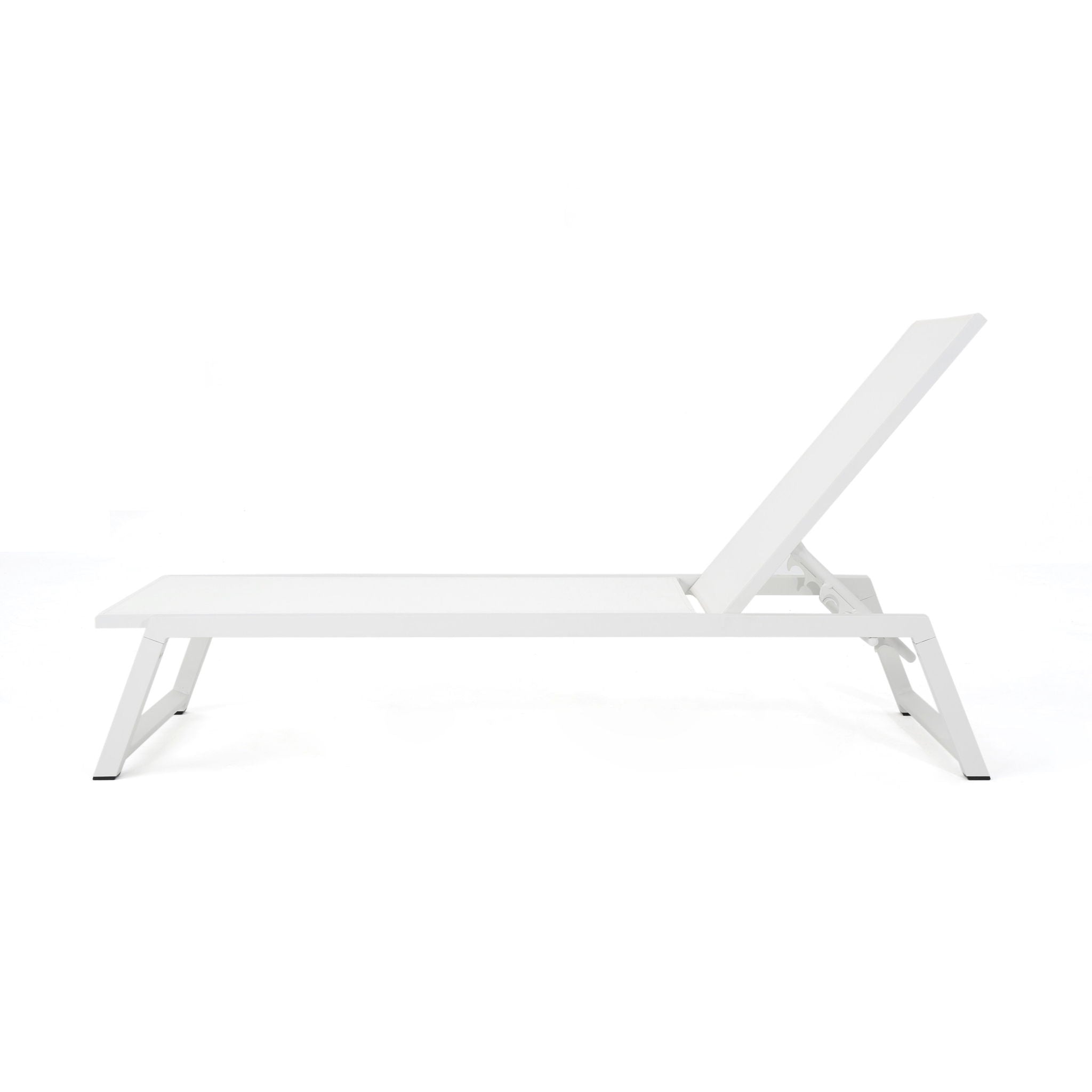 Myers - Chaise Lounge - White