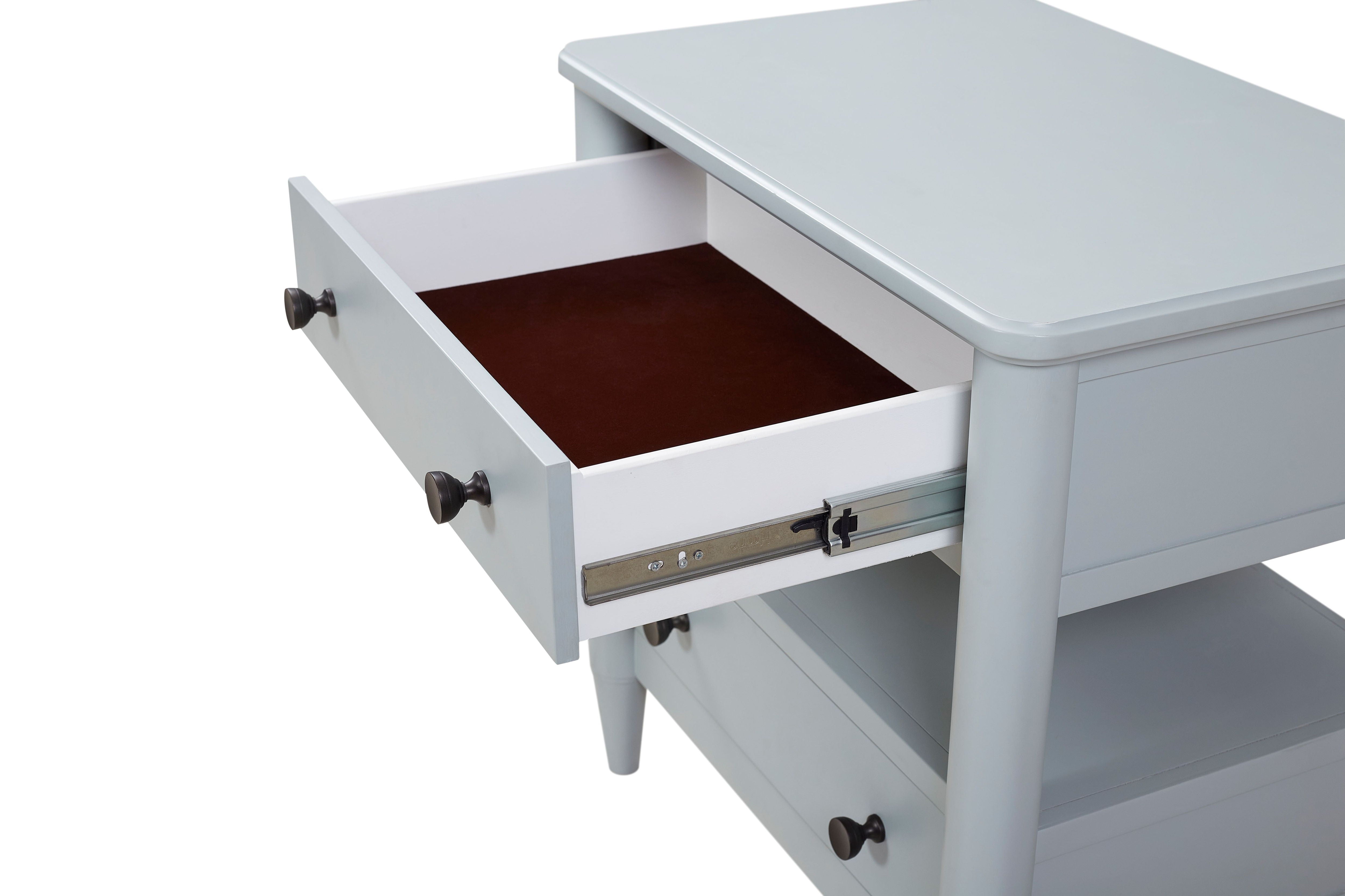Open Nightstand With 2 Drawers - Best Buy Furniture