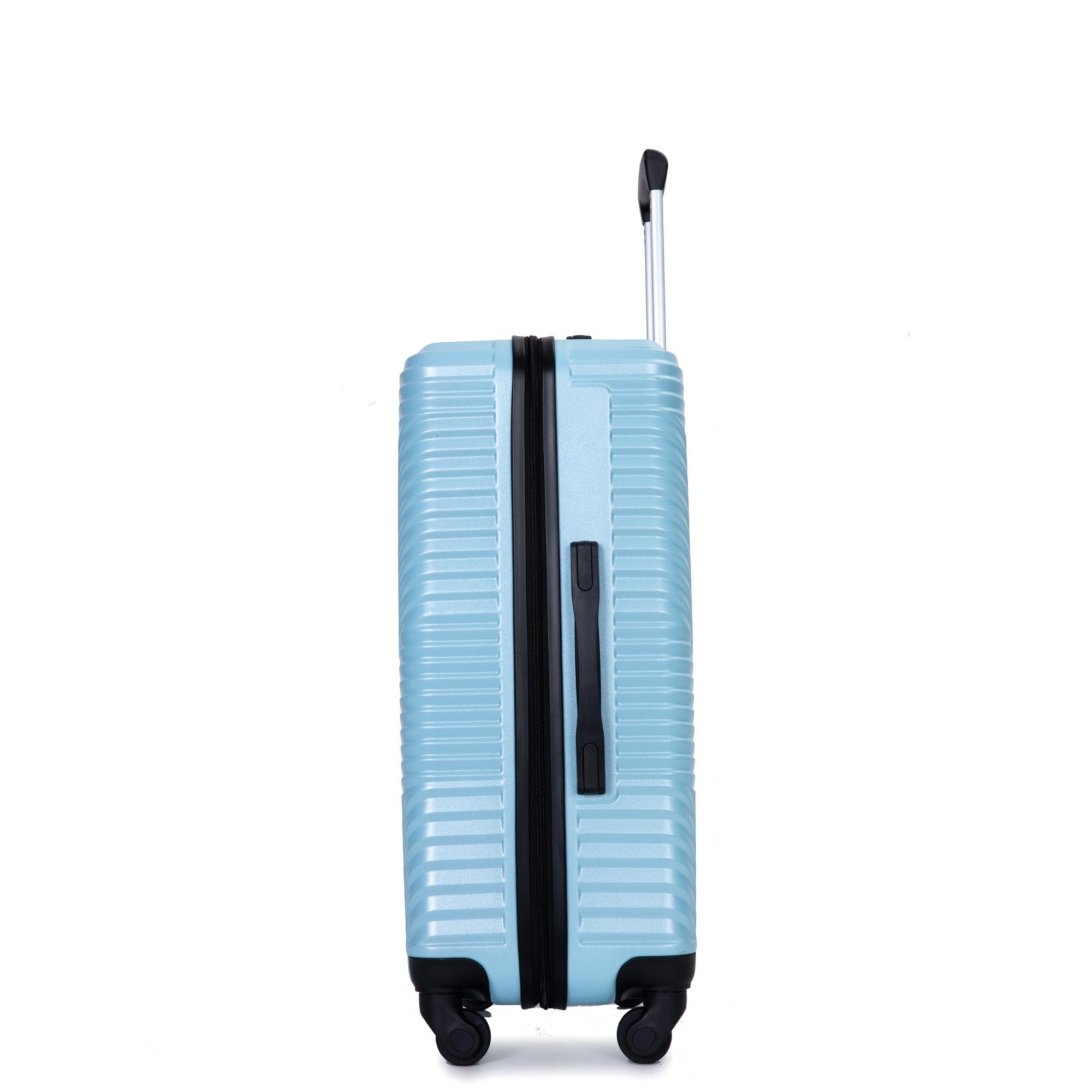 3 Piece Luggage Sets Lightweight Suitcase With Two Hooks, Spinner Wheels,