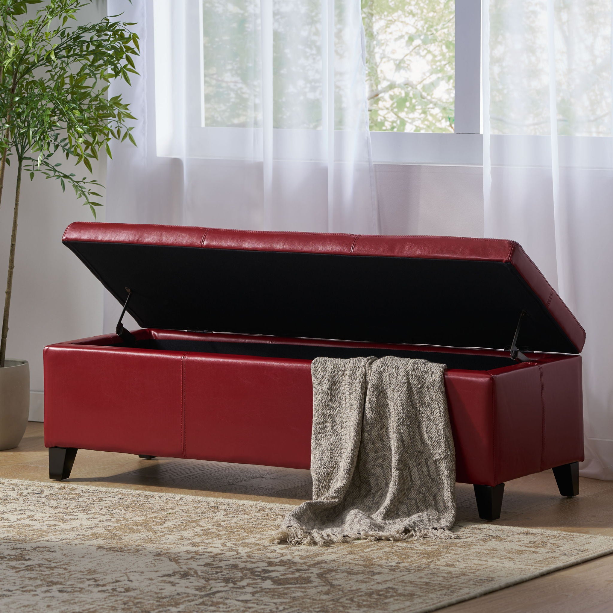 Glouster - Contemporary Storage Ottoman