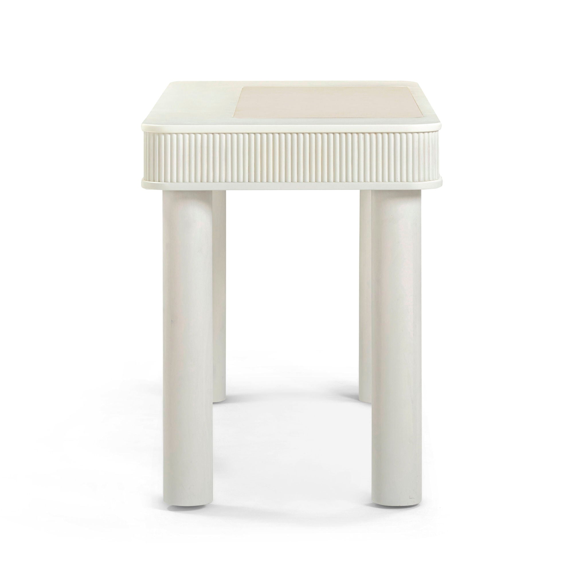 Sarah - Executive Work Desk - Cream