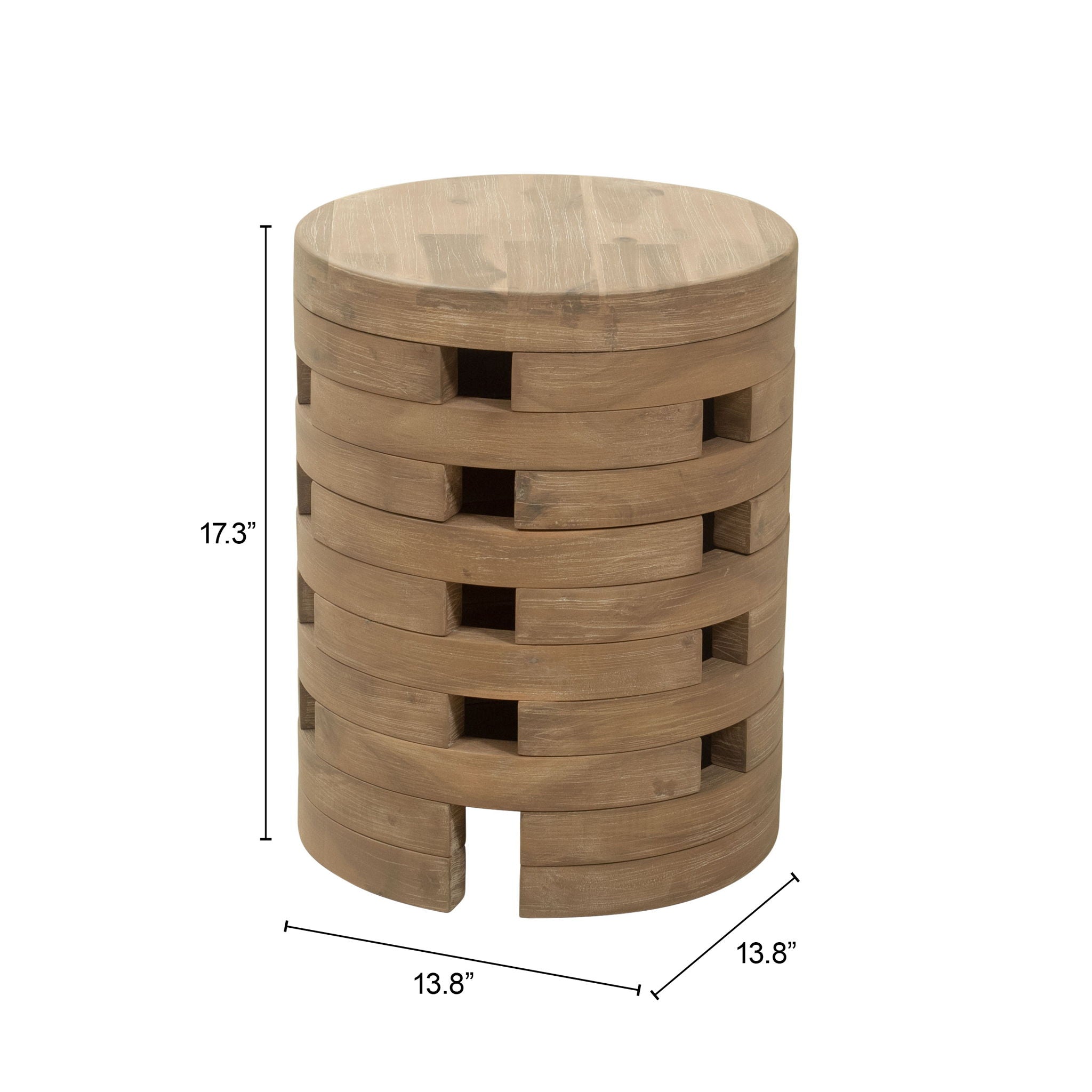 Mado - Outdoor Side Table - Natural