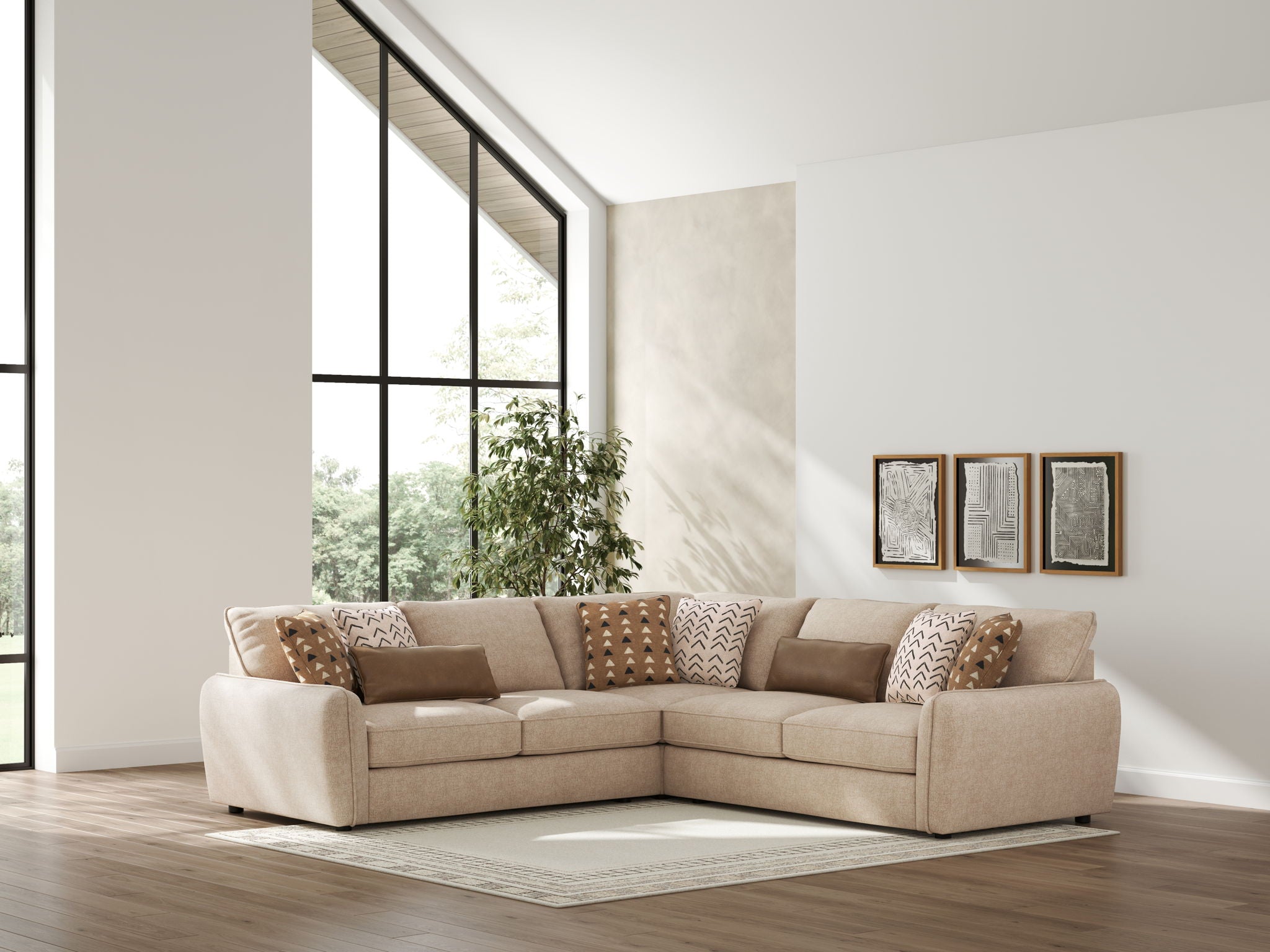 Seyler - Sectional - Best Buy Furniture
