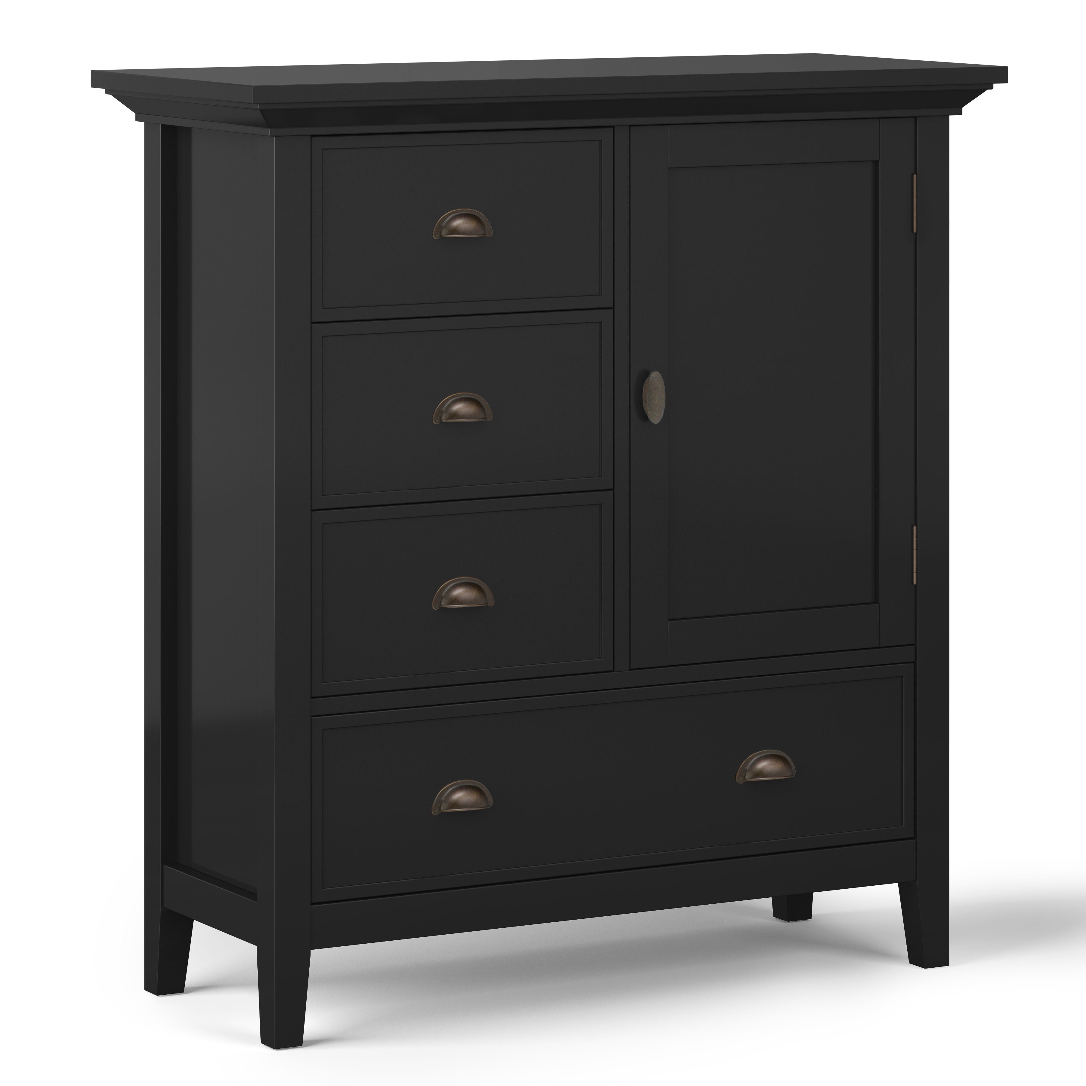 Redmond - Handcrafted Medium Storage Cabinet - Best Buy Furniture
