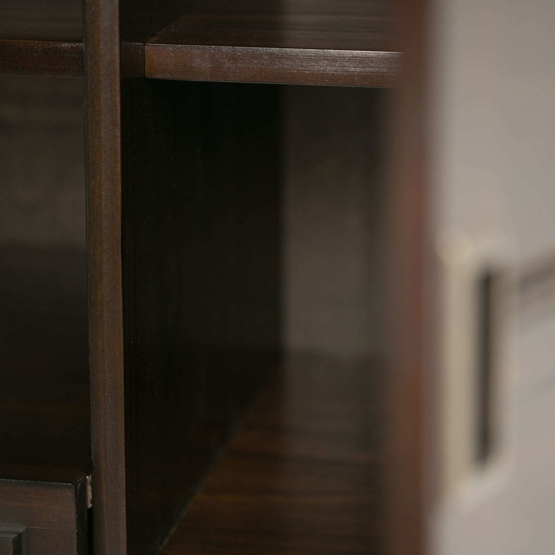 Burlington - Handcrafted Tall TV Media Stand - Best Buy Furniture