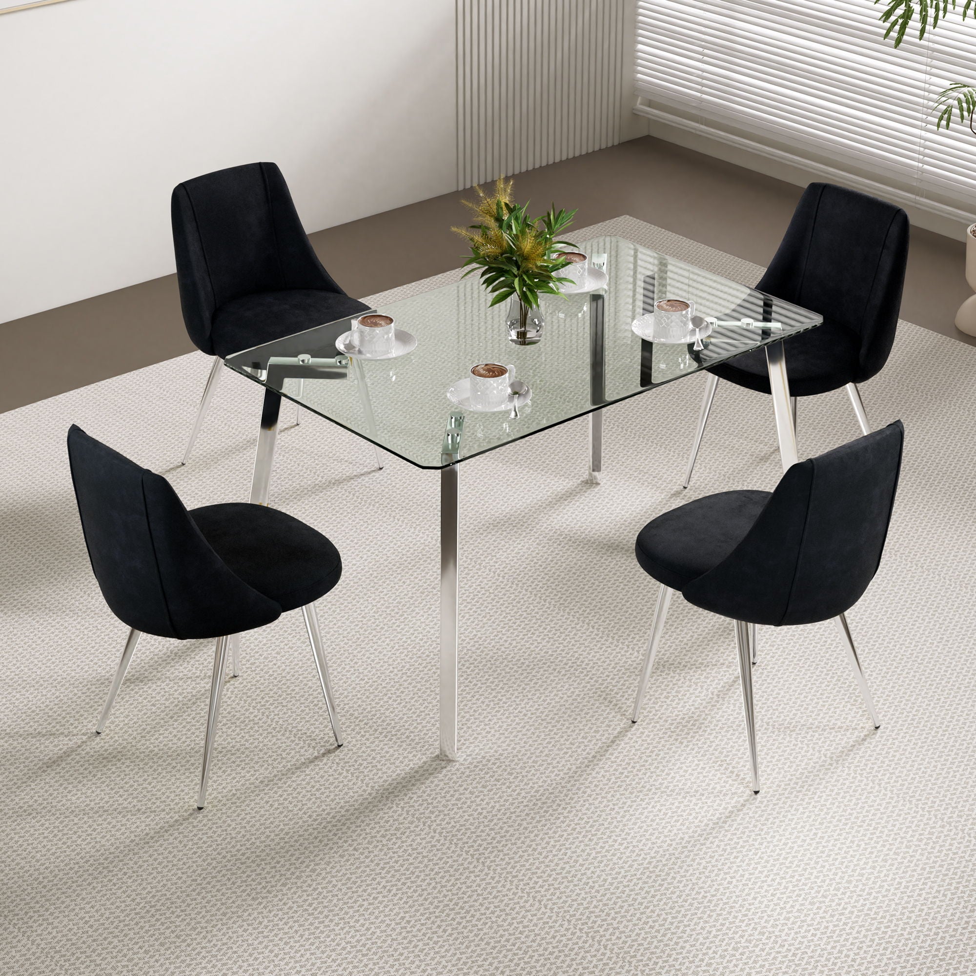 Modern Velvet Dining Chair
