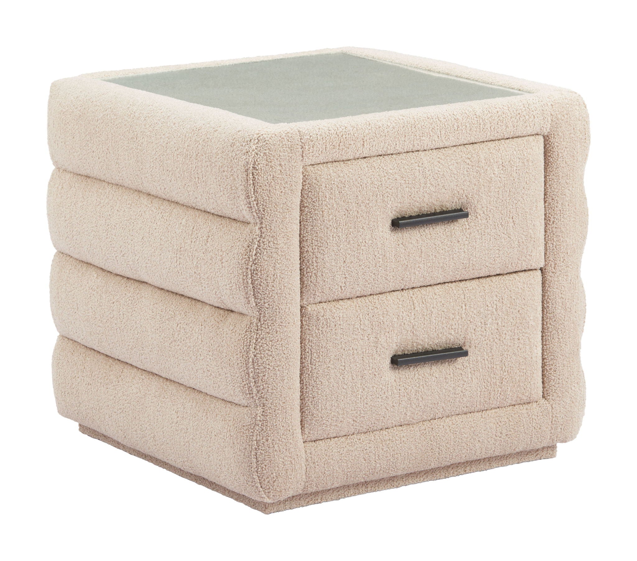 Soffice - Nightstand - Beige