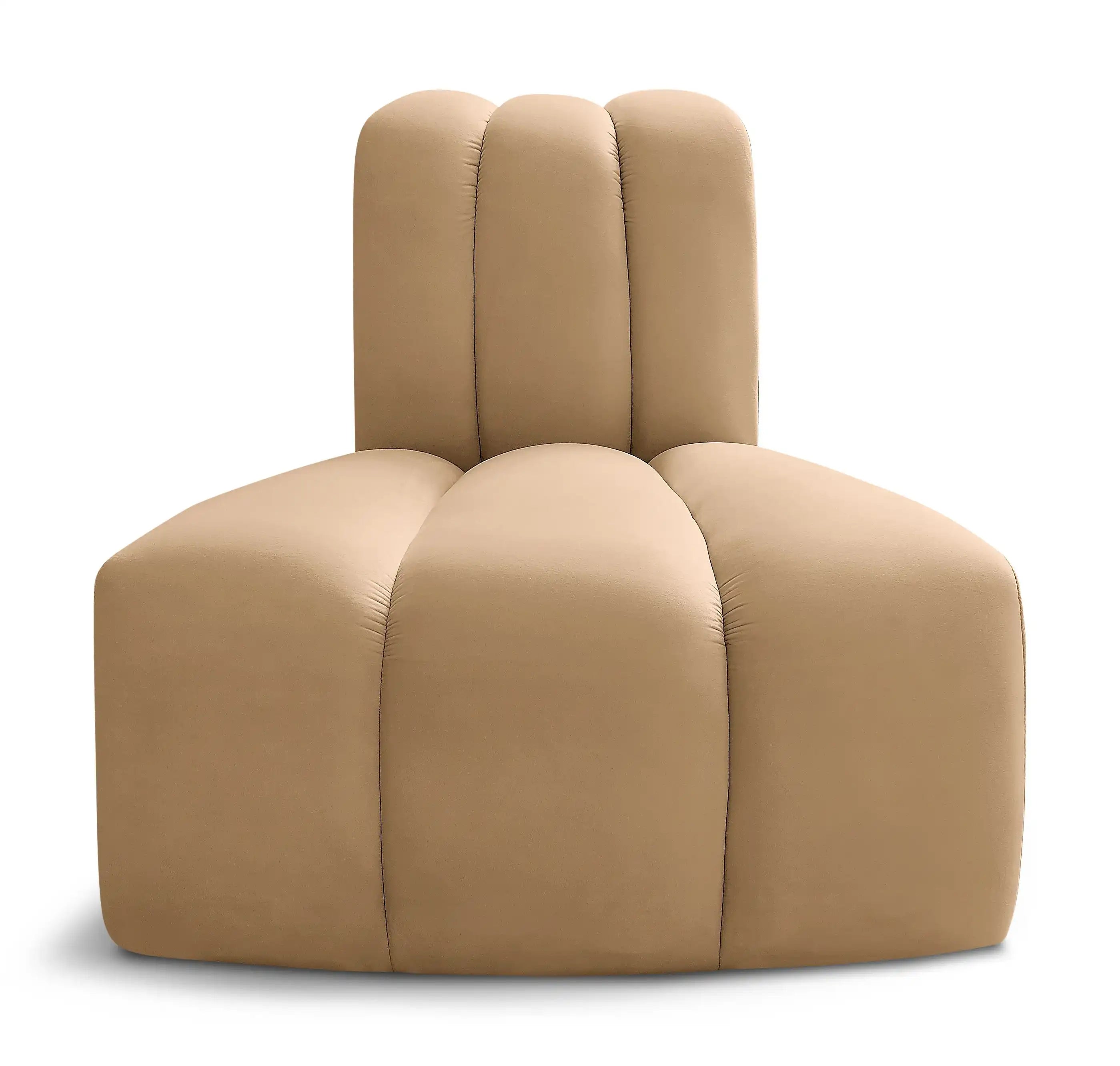 Arc - Velvet Reverse Corner Chair