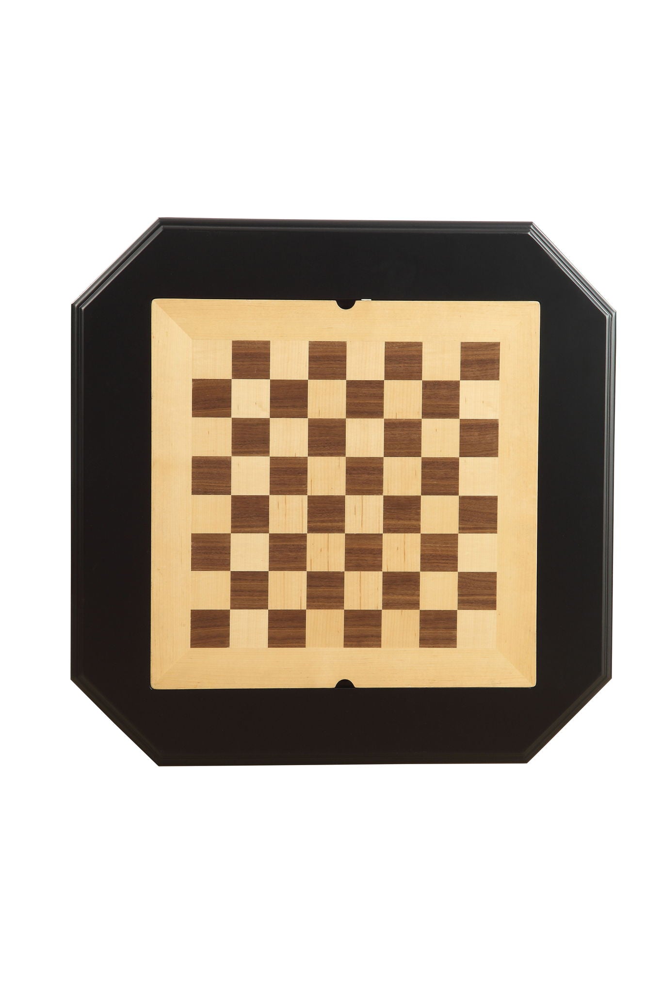 Bishop - Reversible Chess Checker Game Table With Game Tray (Chess Fingures Not Included)