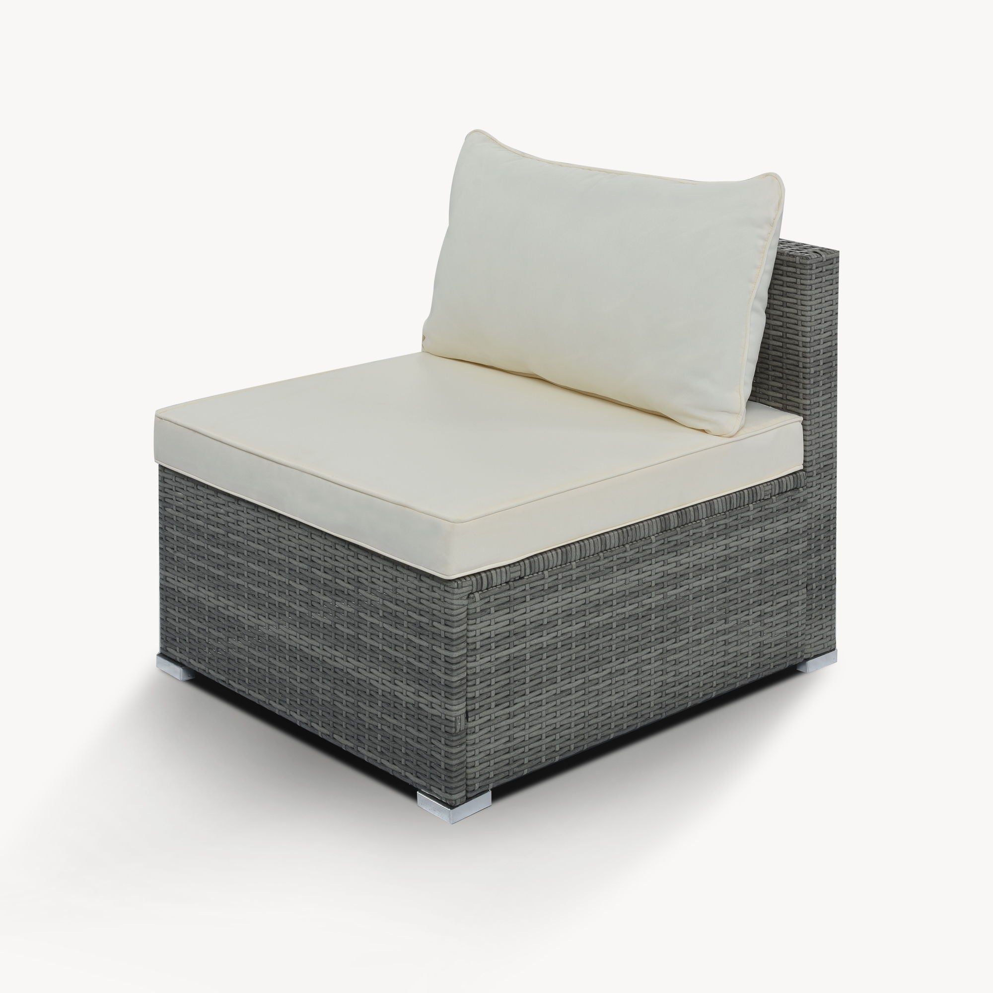 8 Pieces Outdoor Patio Furniture Conversation Wicker Sofa Set