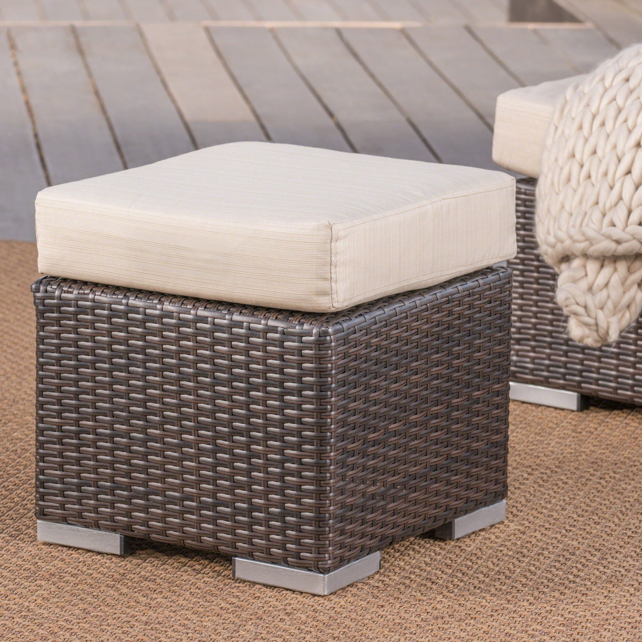 Santa Rosa - Outdoor Lounge Ottoman