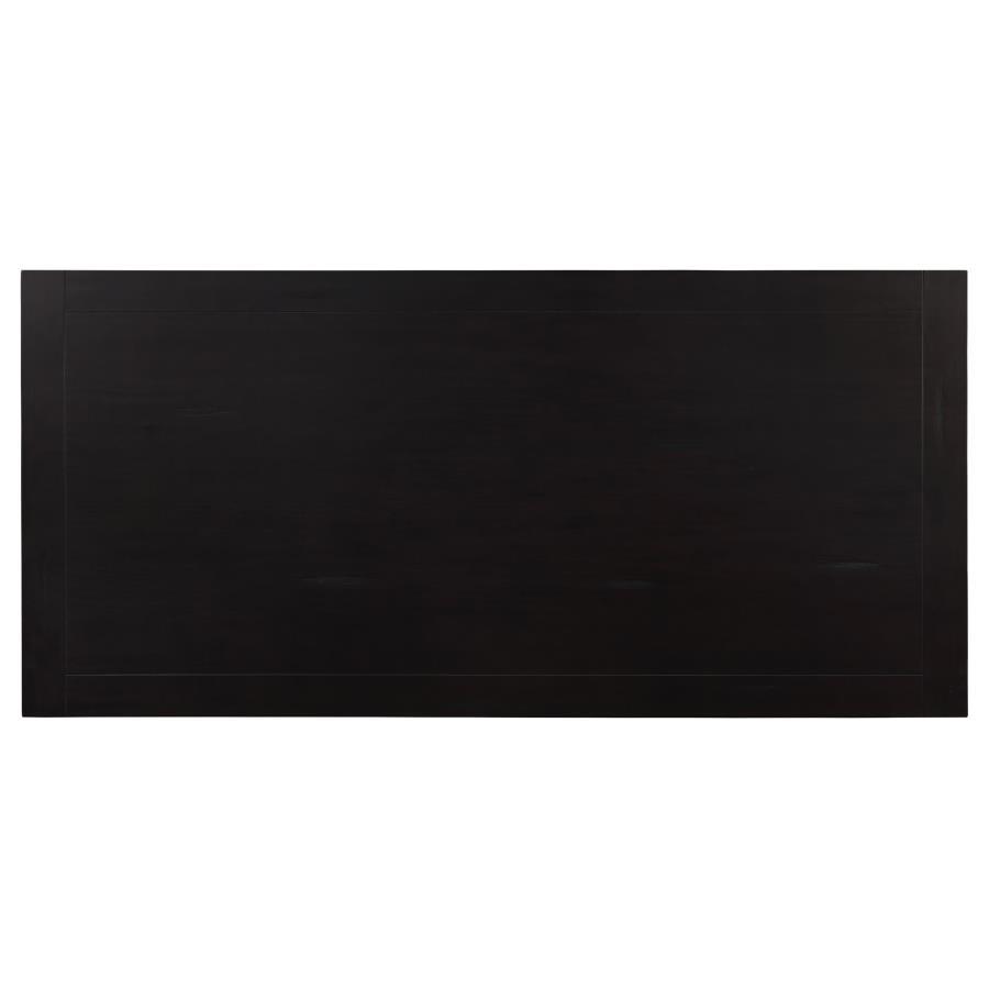 Parkins - Rectangular Dining Table - Rustic Espresso