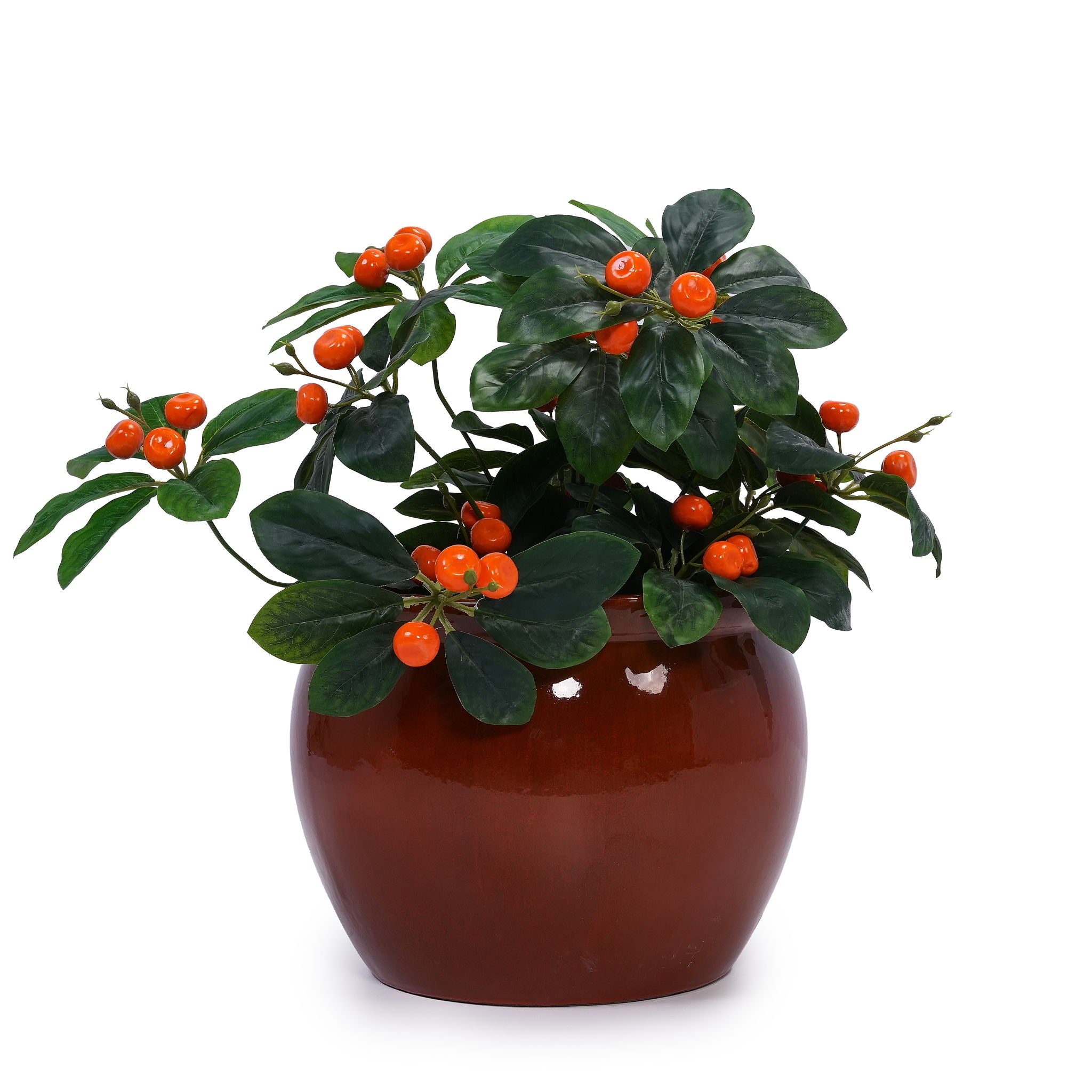 3 Pieces Ceramic Flowerpot, Planter For Patio, Garden Or Windowsills