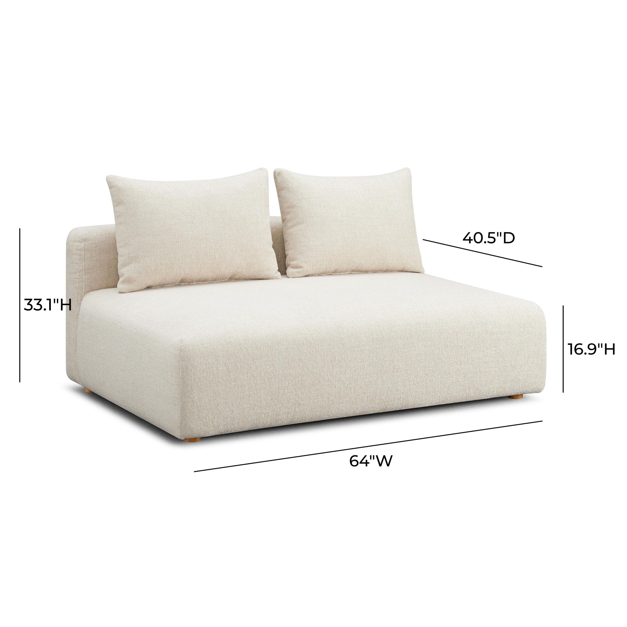 Hangover - Modular Loveseat