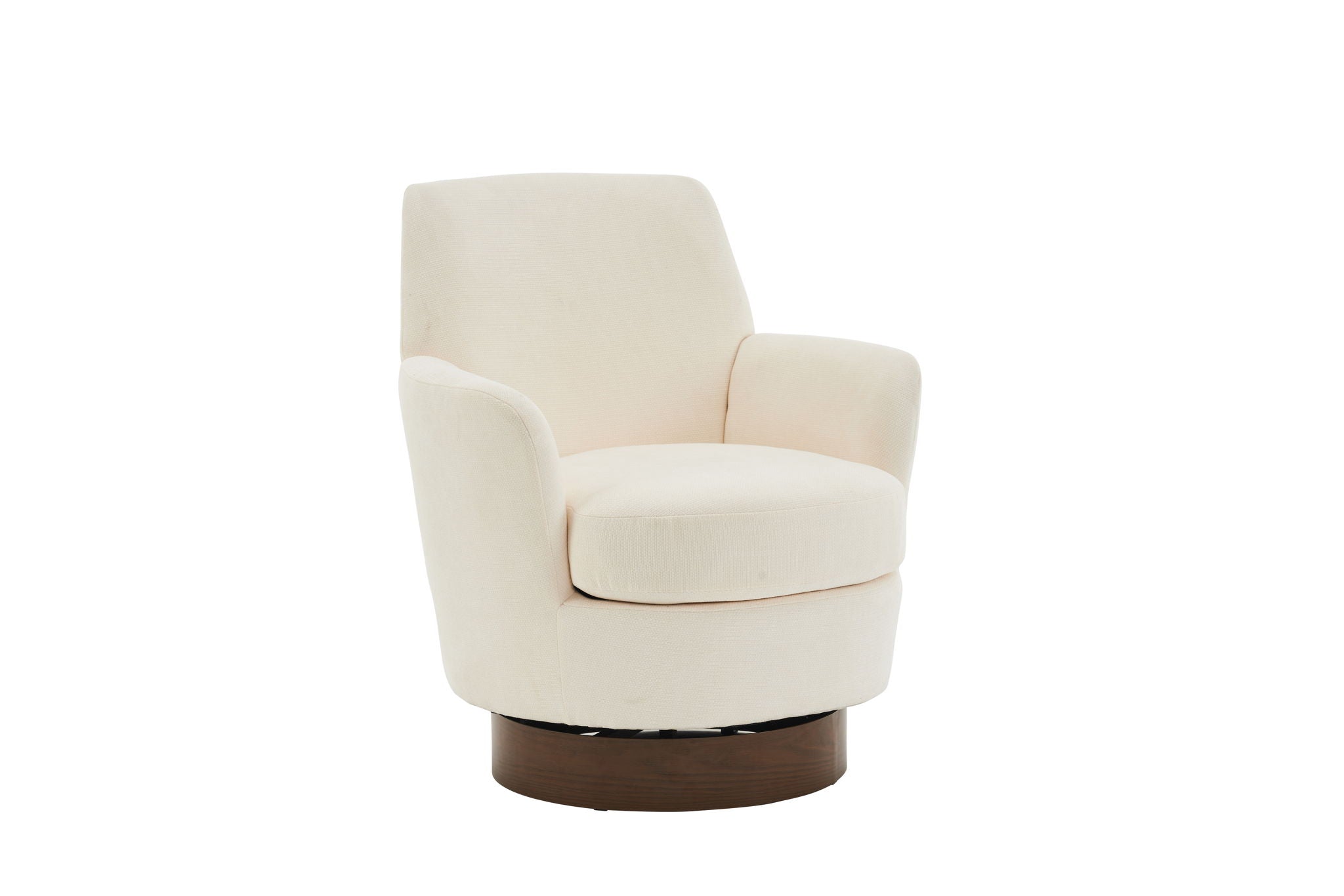 Swivel Accent Chairs Armchair With Stainless Steel Base