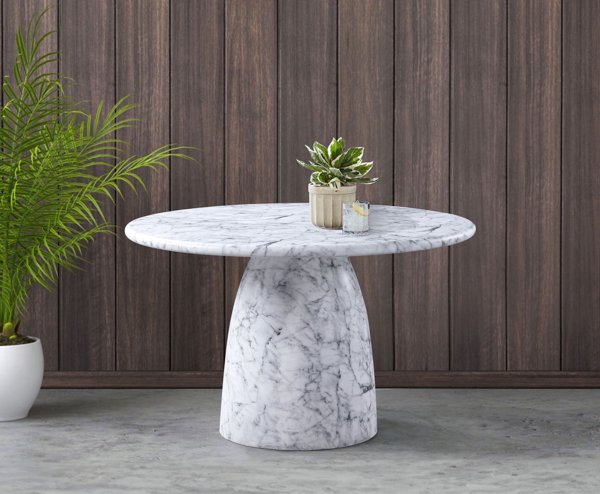 Cosenza - Round Concrete Dining Table