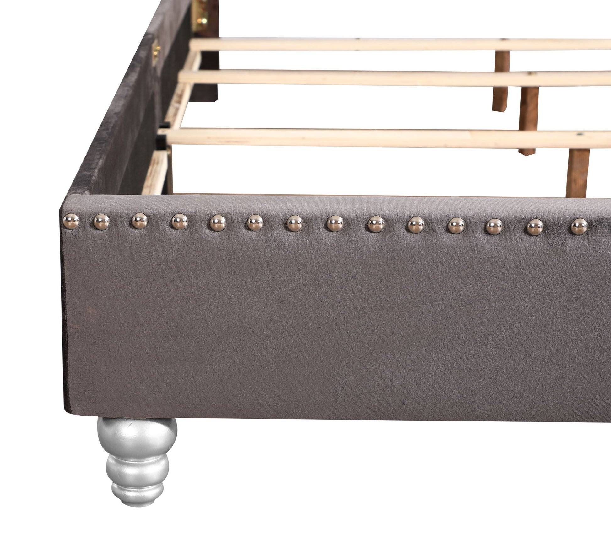 Elegant Transitional Upholstered Bed - Best Buy Furniture