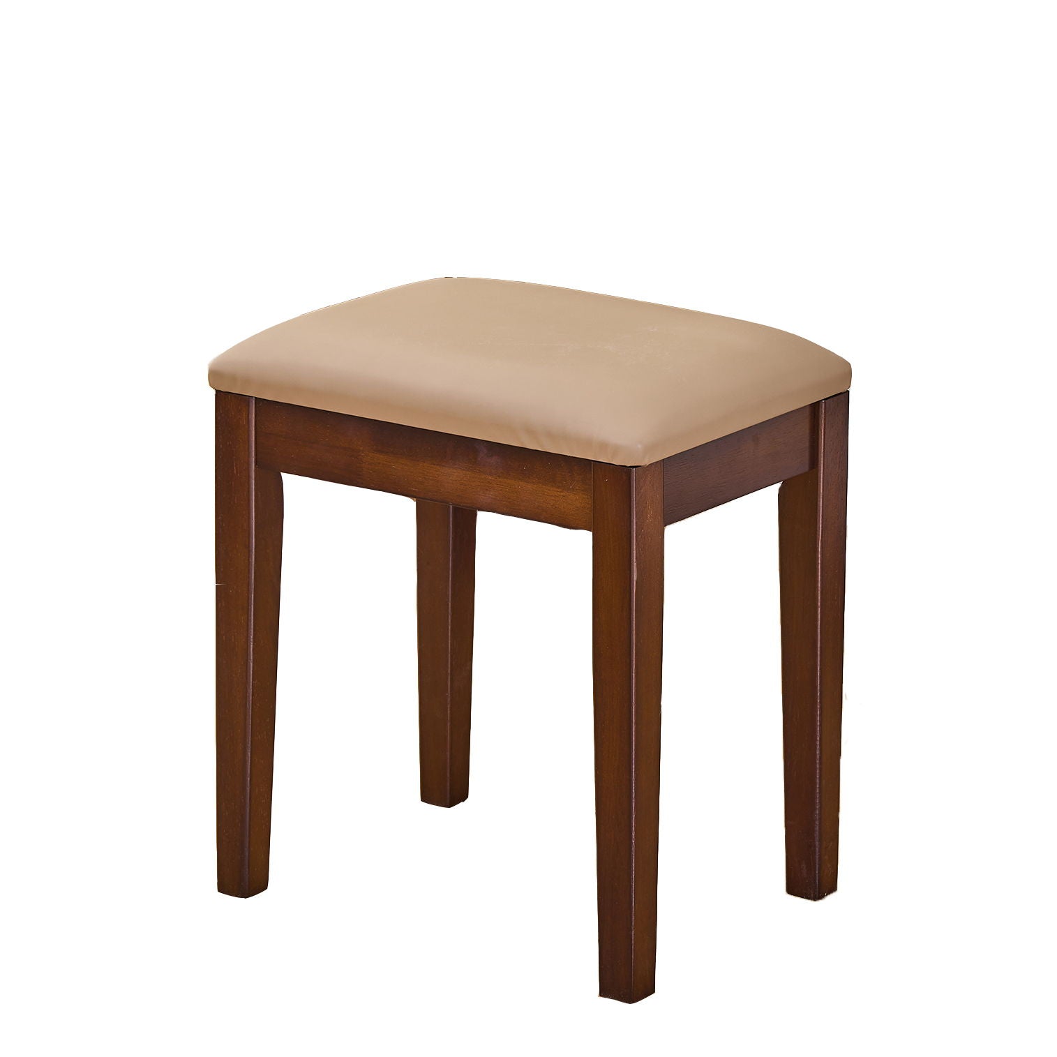 Modern Elegance Makeup Vanity Desk With Adjustable Lighted Mirror Storage Shelves Drawer And Cabinet - Walnut - Best Buy Furniture