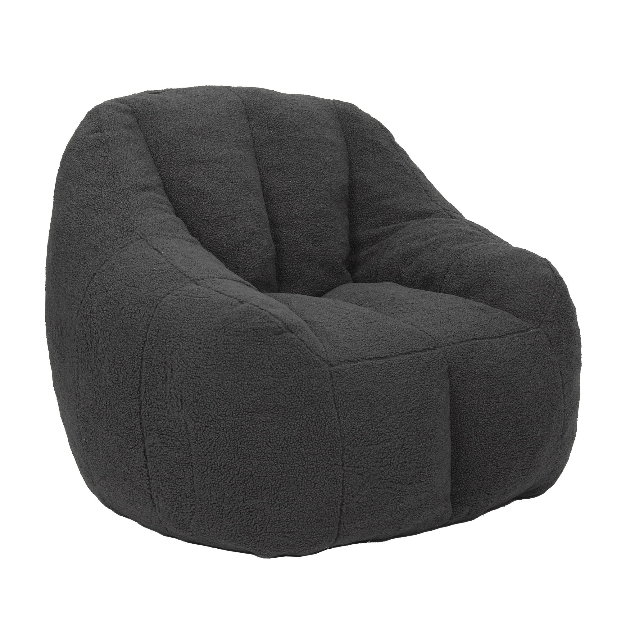 Comfy Bean Bag Chair With Memory Foam Filler, Tufted Soft - Best Buy Furniture