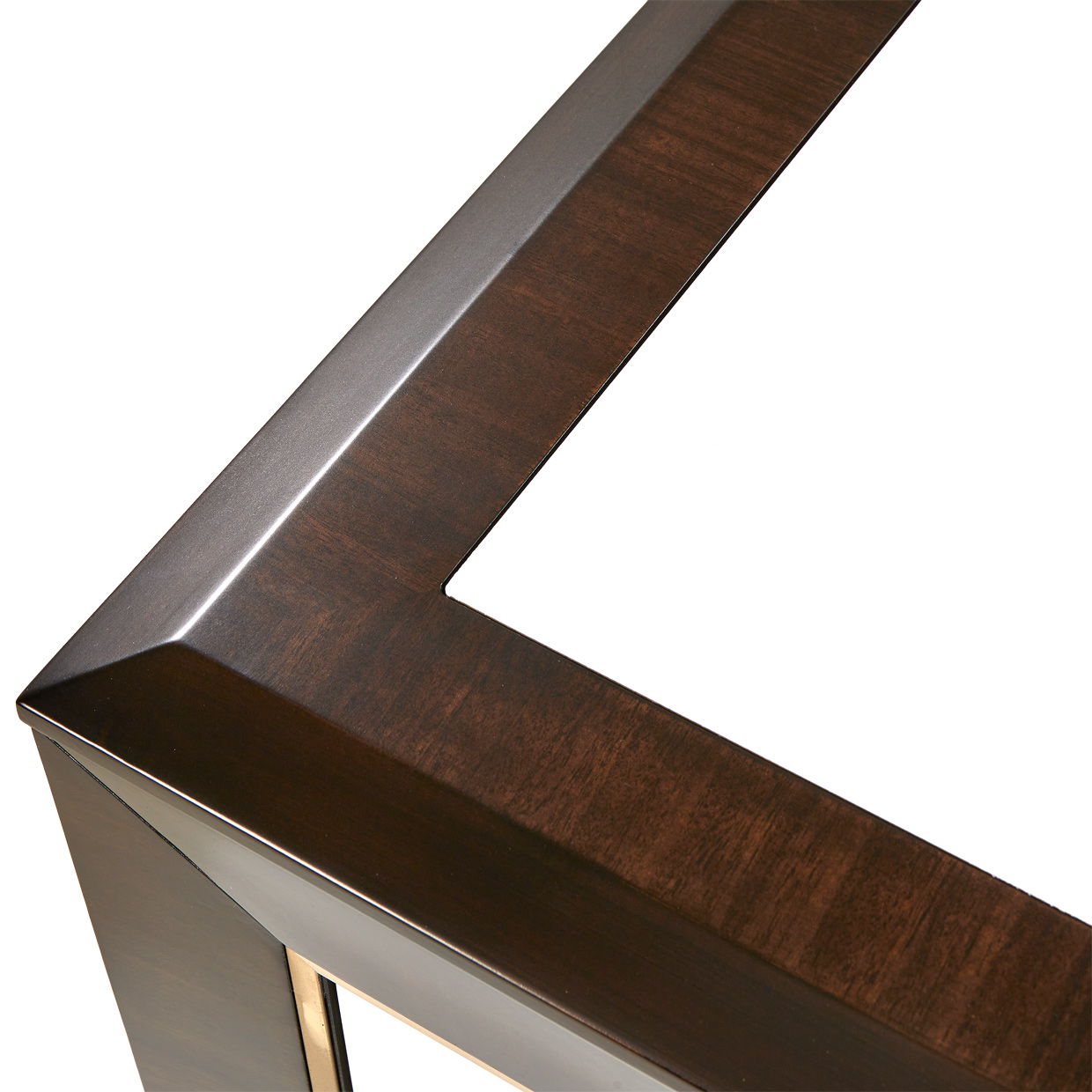 Belmont Place - Nightstand - White / Dark Brown